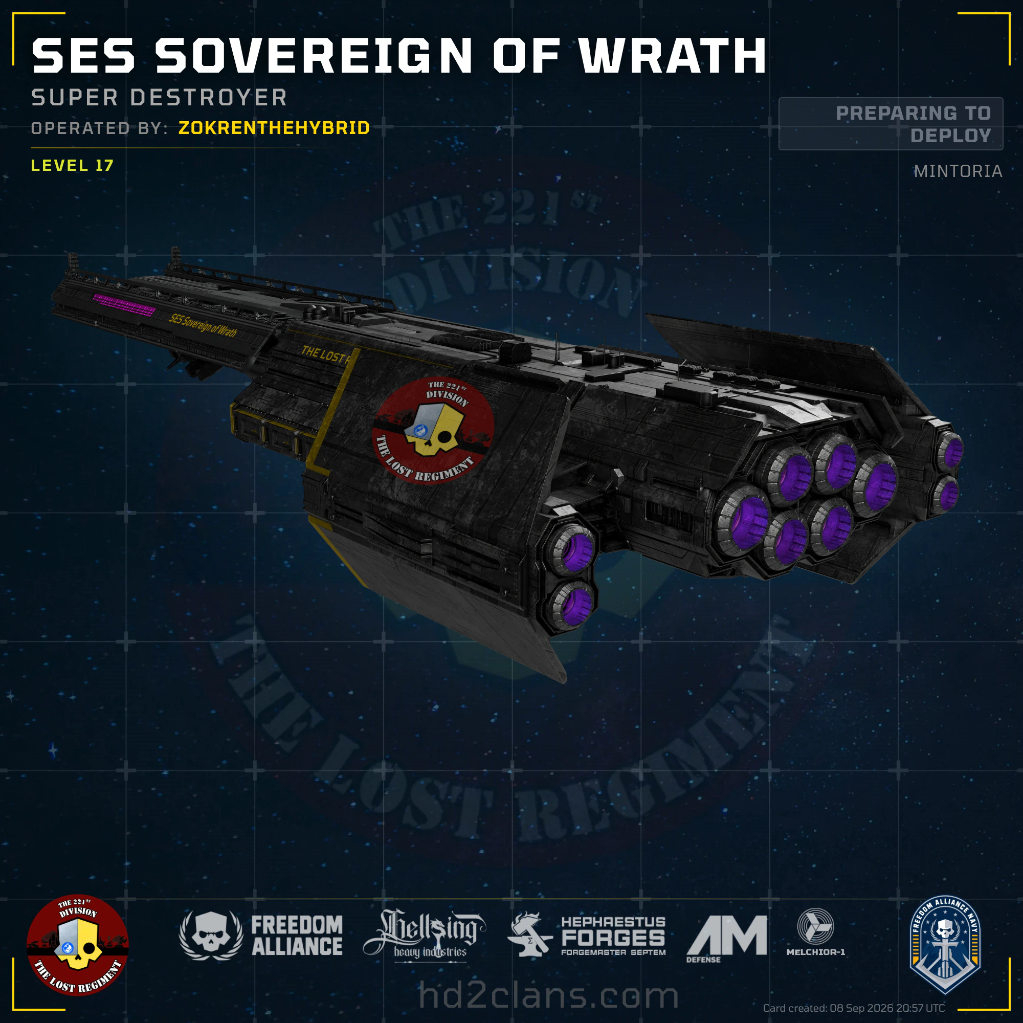 SES Sovereign of Wrath