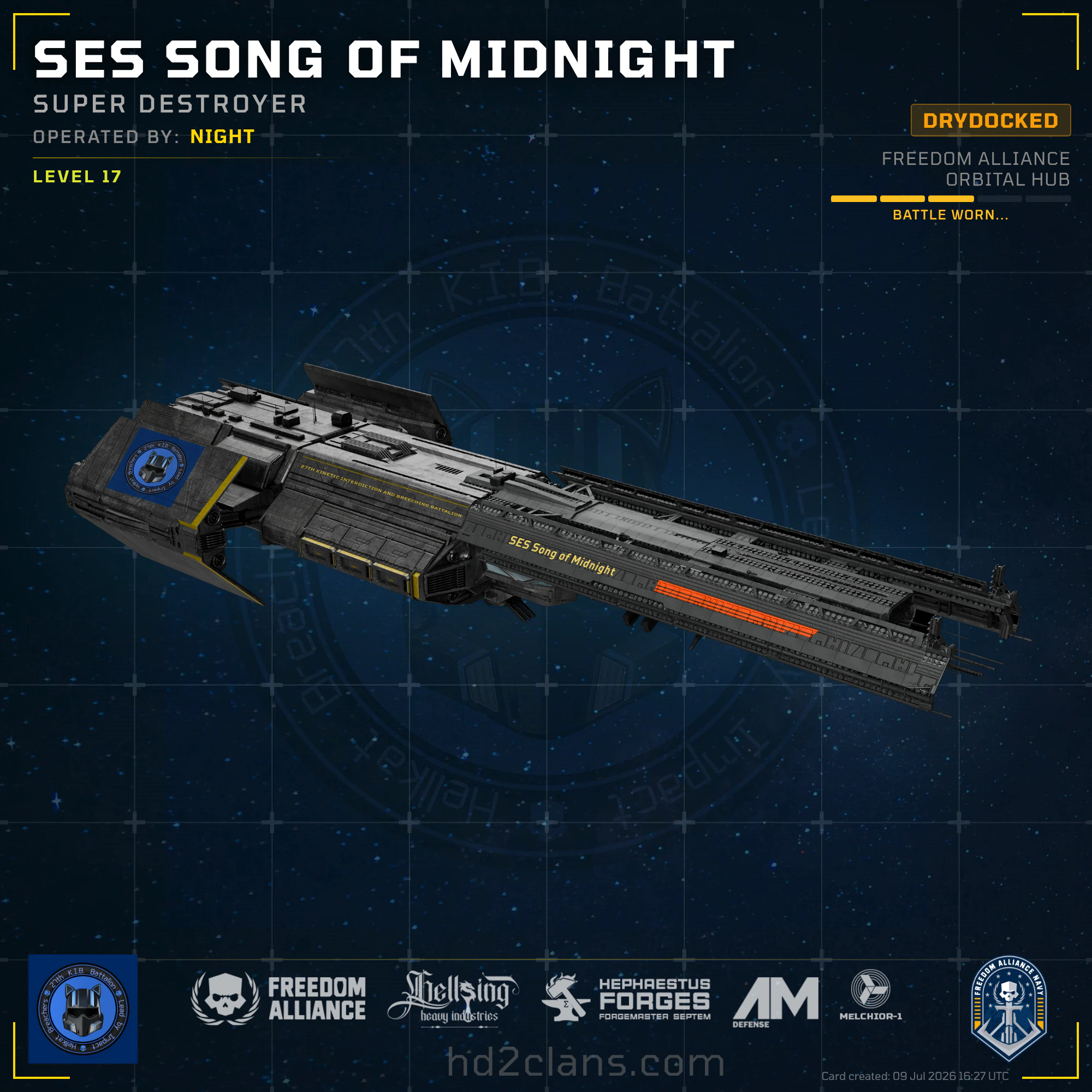 SES Song of Midnight