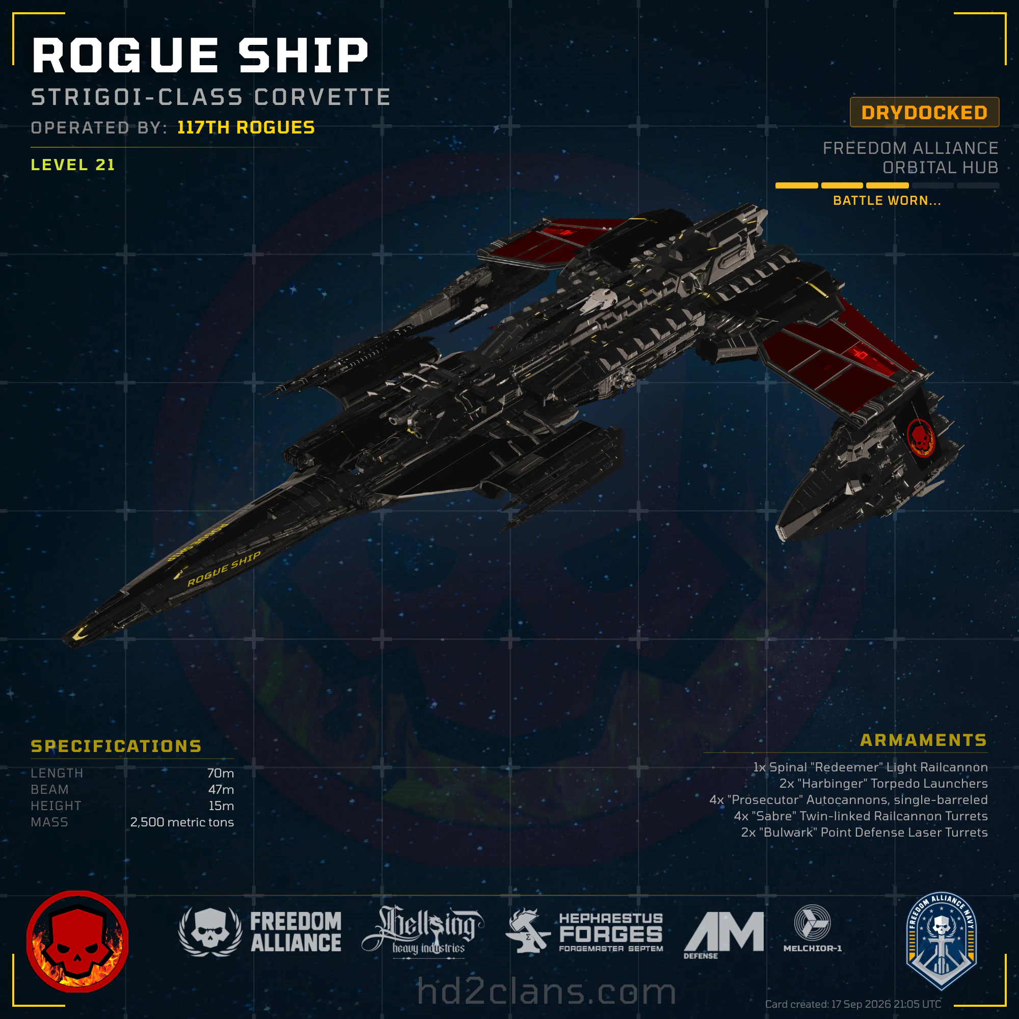 Rogue ship