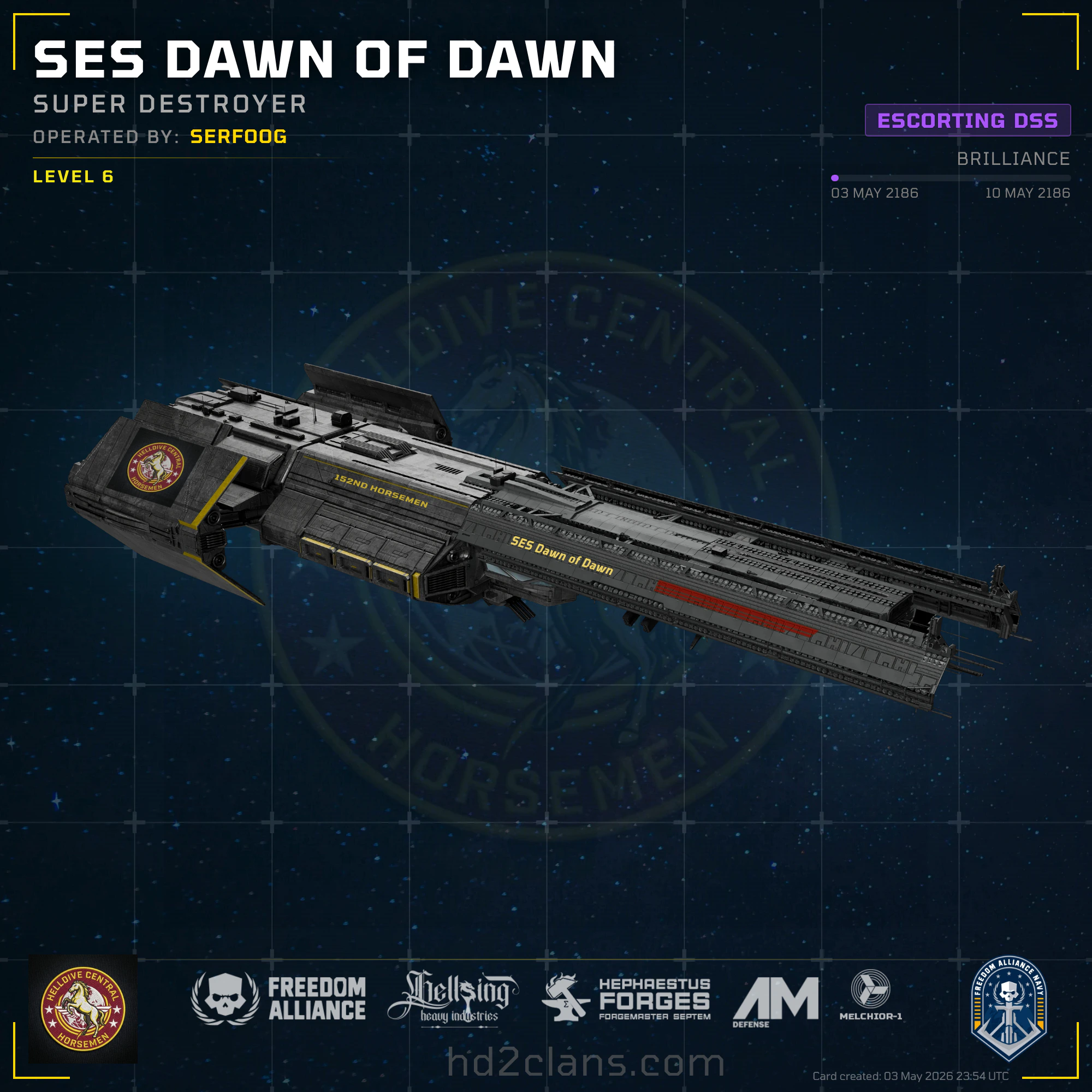 SES Dawn of Dawn