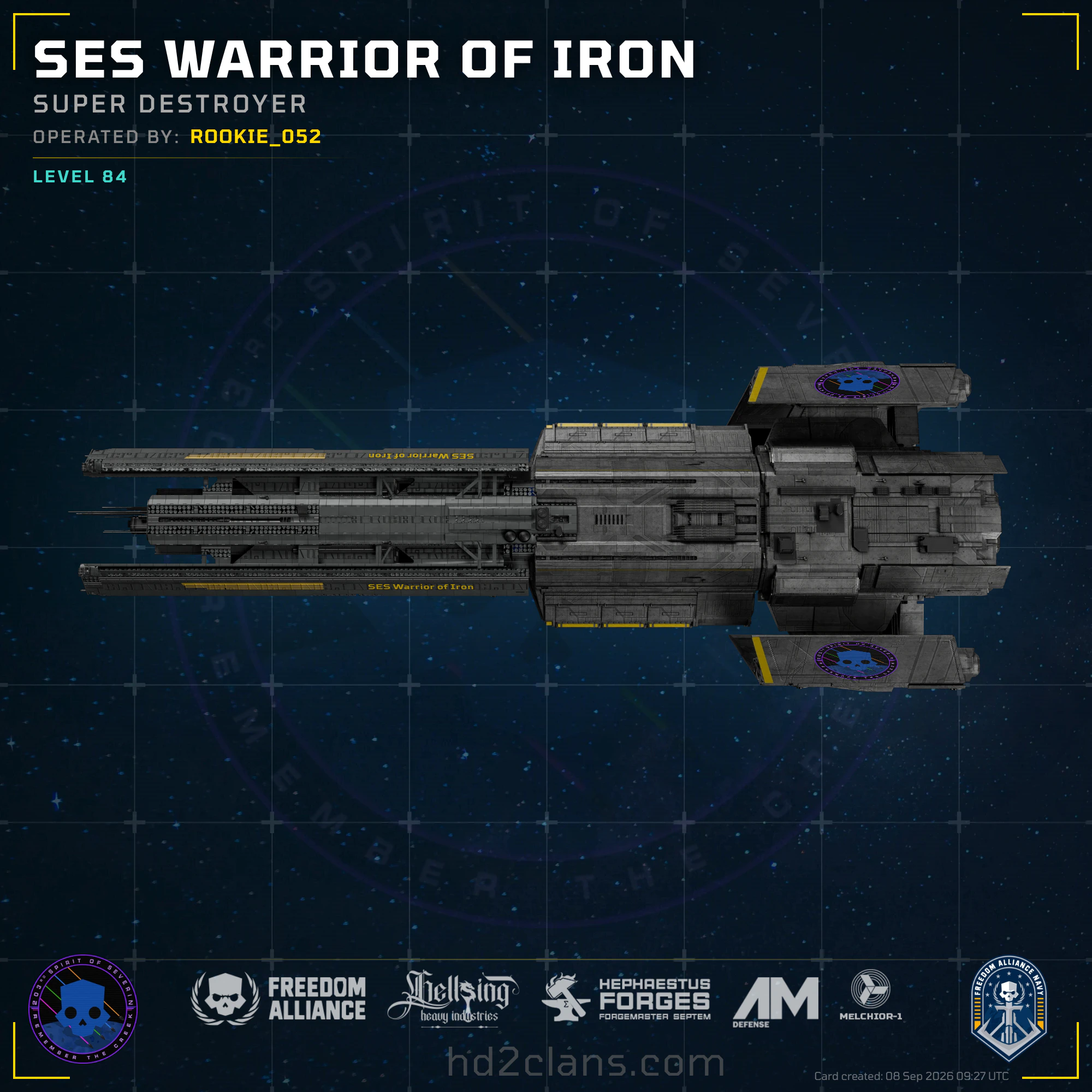 SES Warrior of Iron