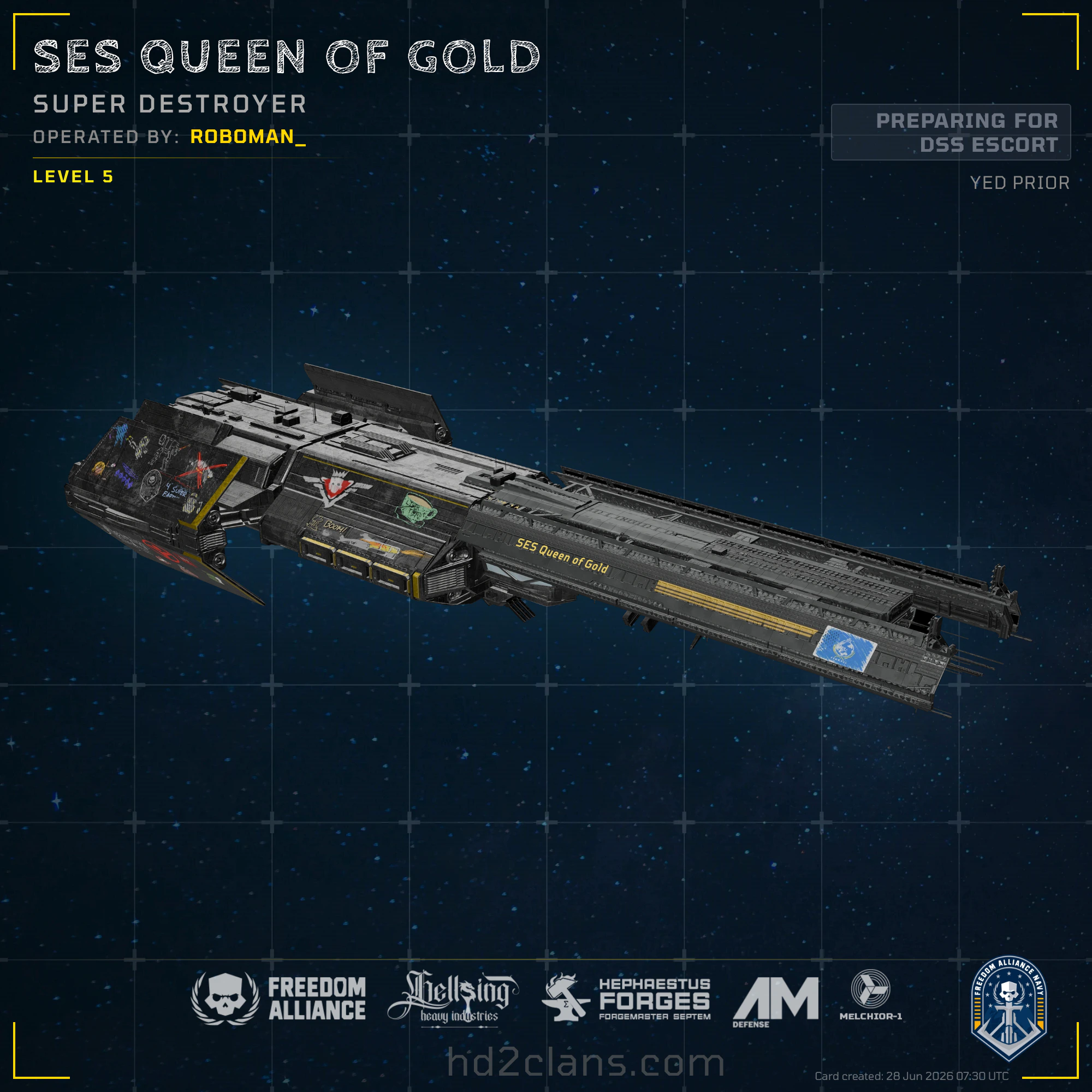 SES Queen of Gold