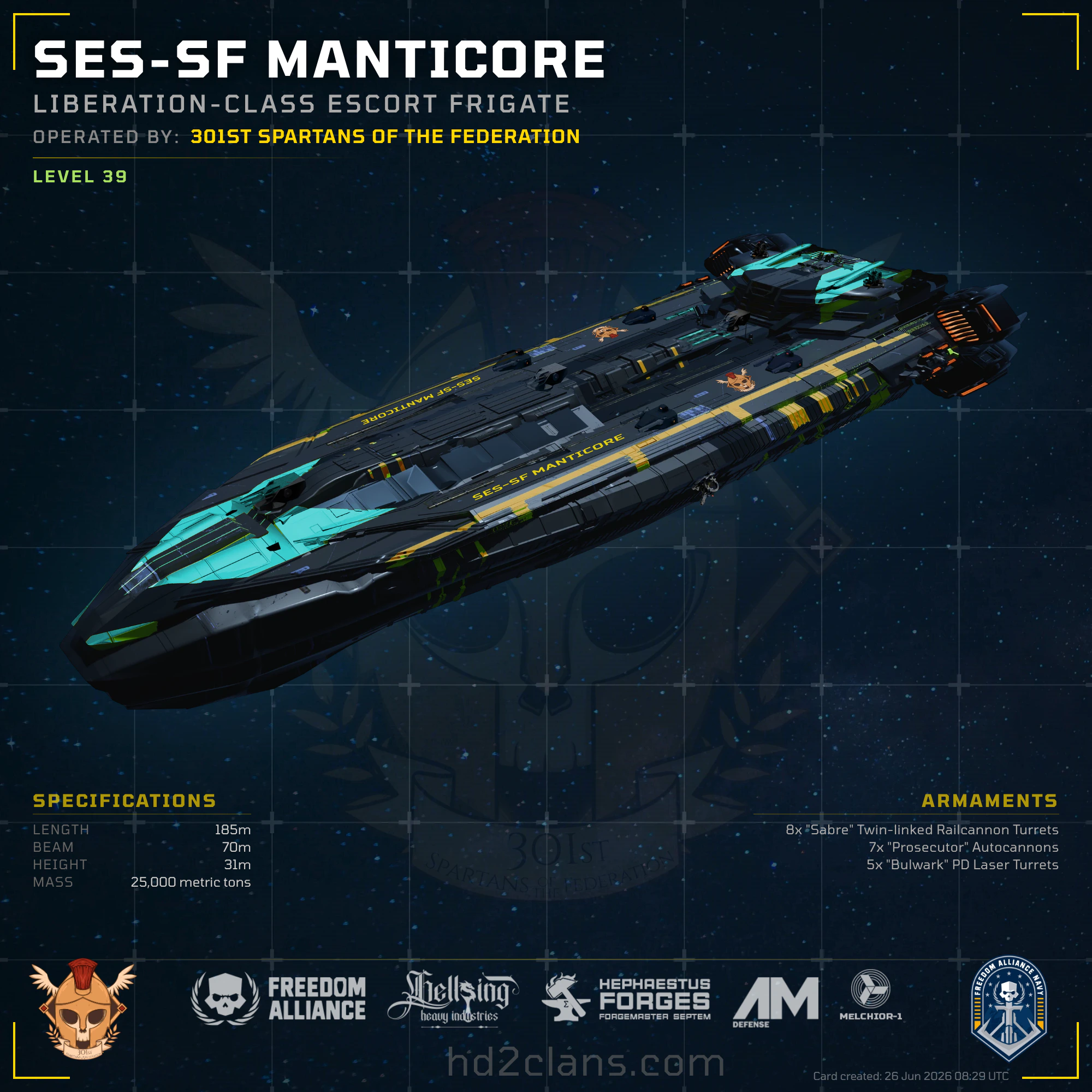 SES-SF Manticore