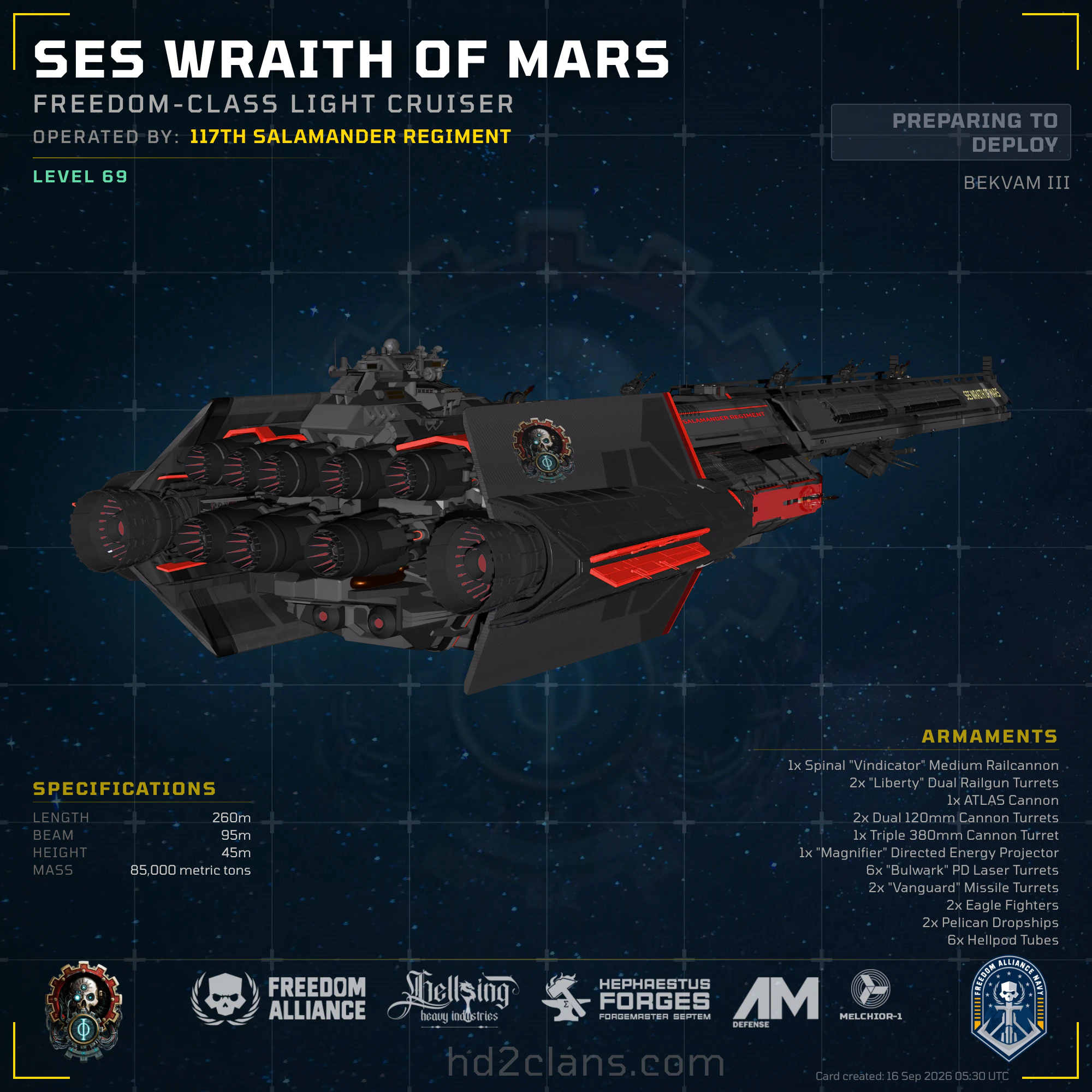 SES Wraith of Mars