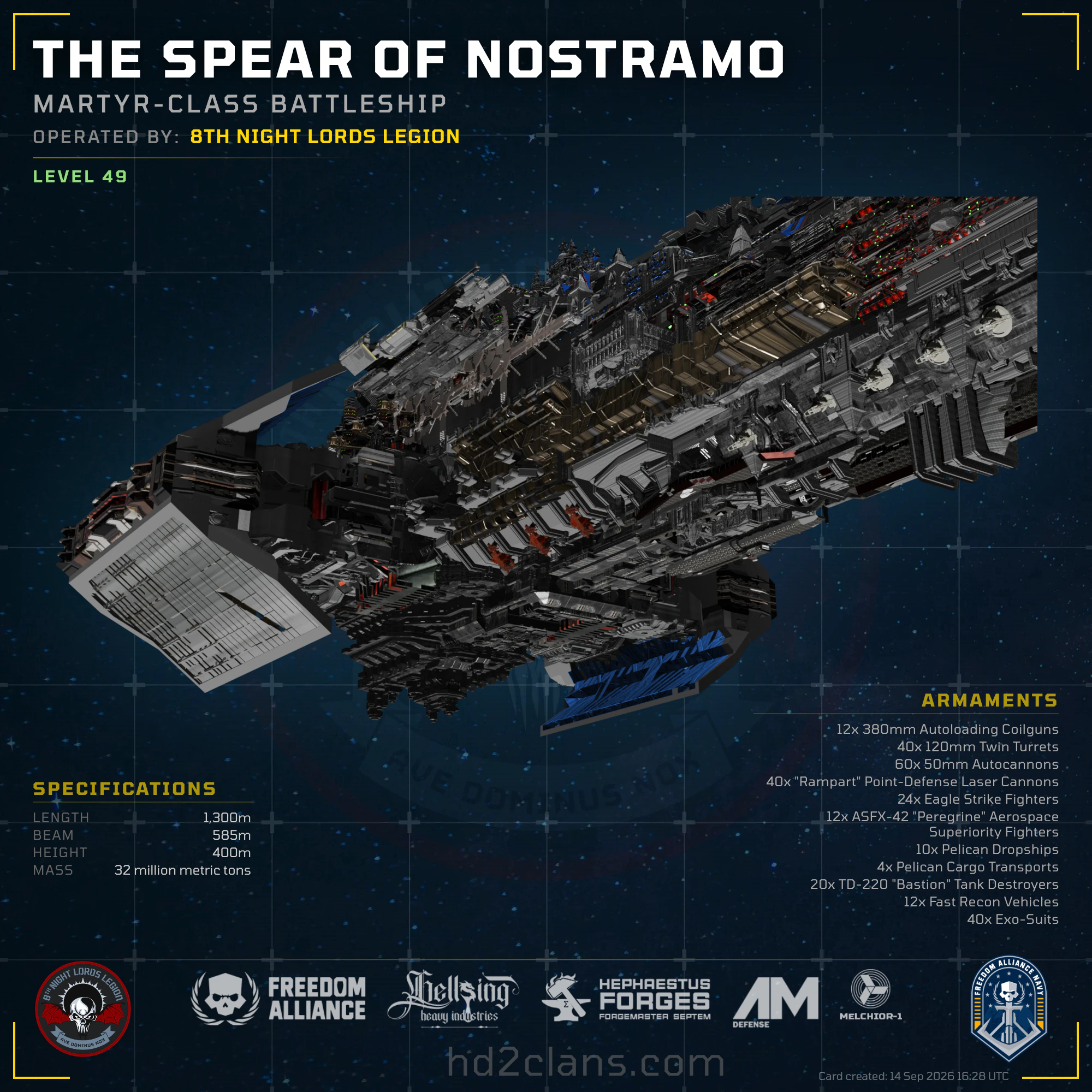 The Spear of Nostramo