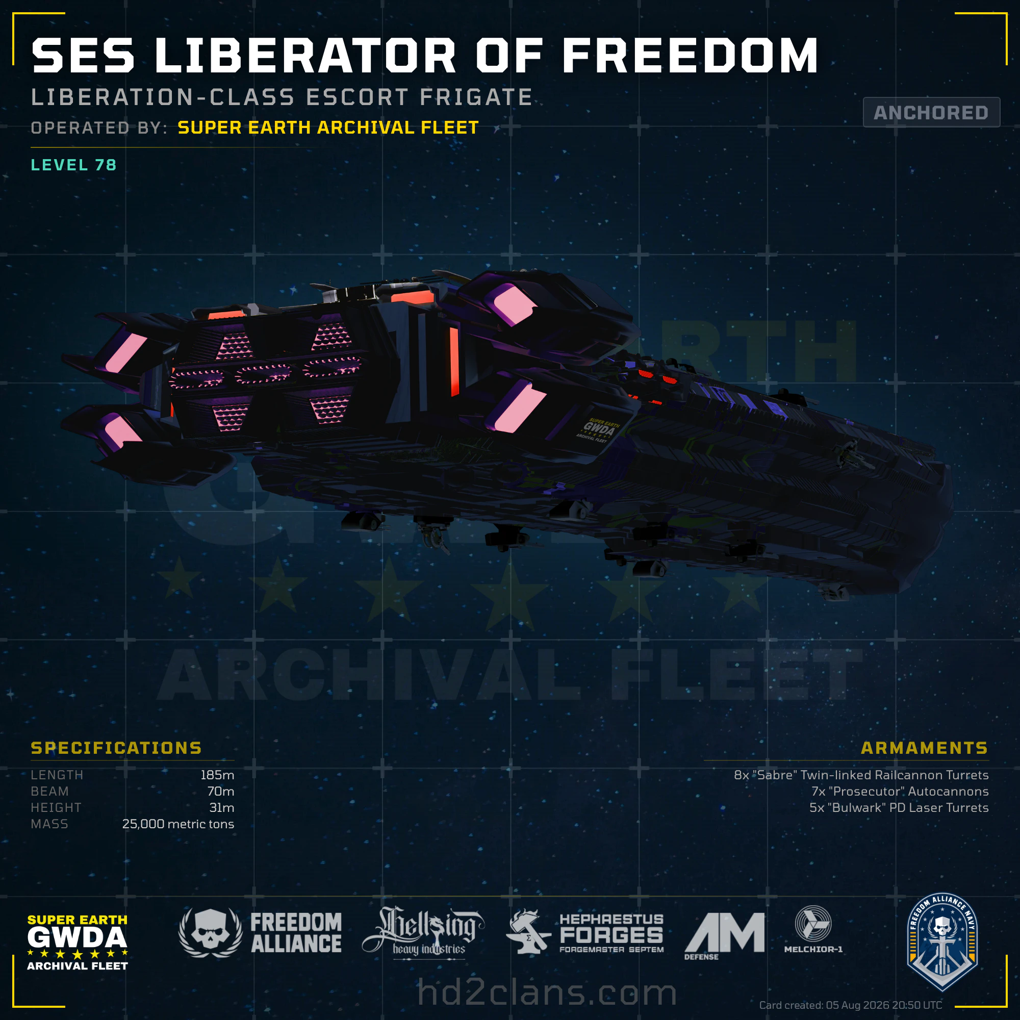 SES Liberator of Freedom