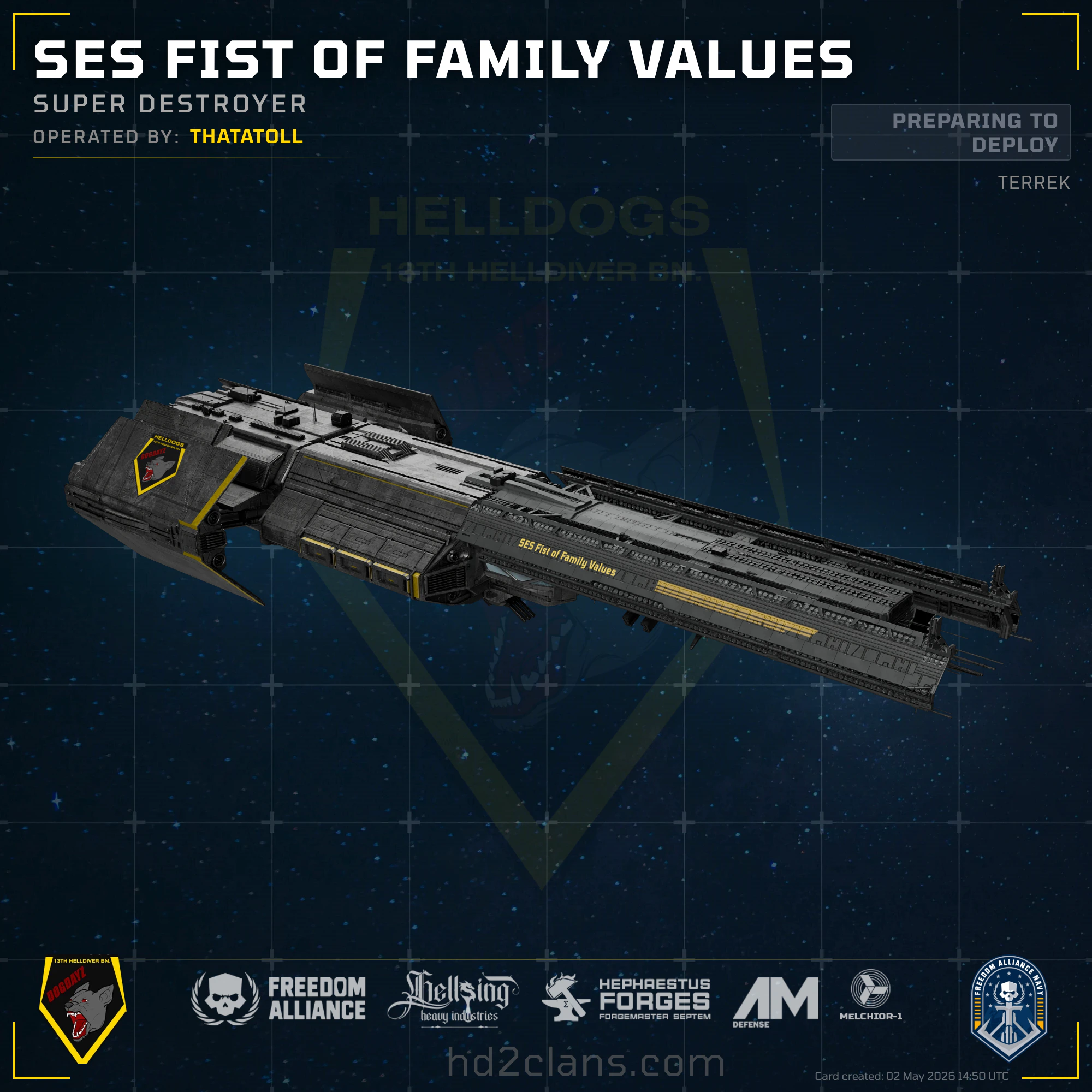 SES Fist of Family Values