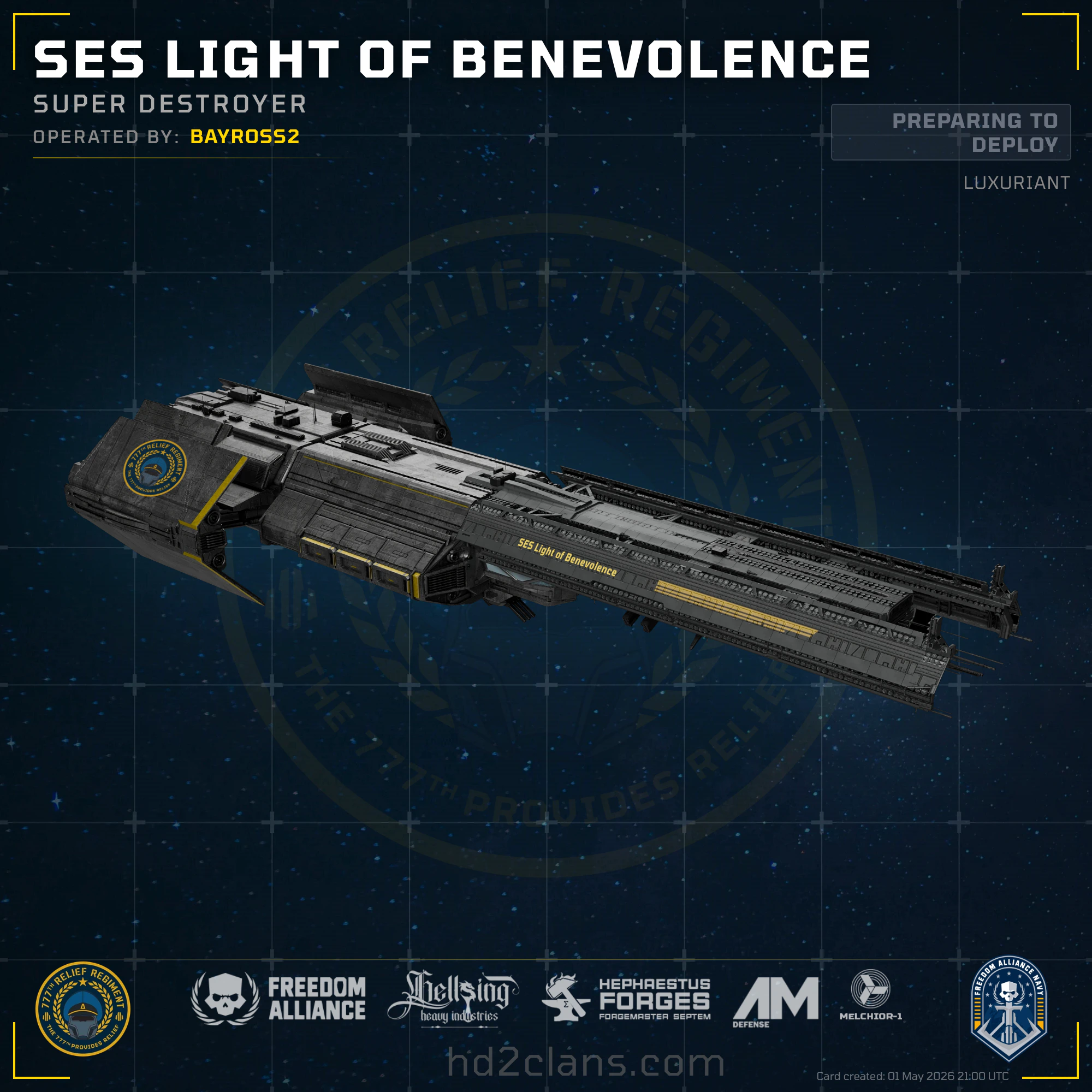 SES Light of Benevolence