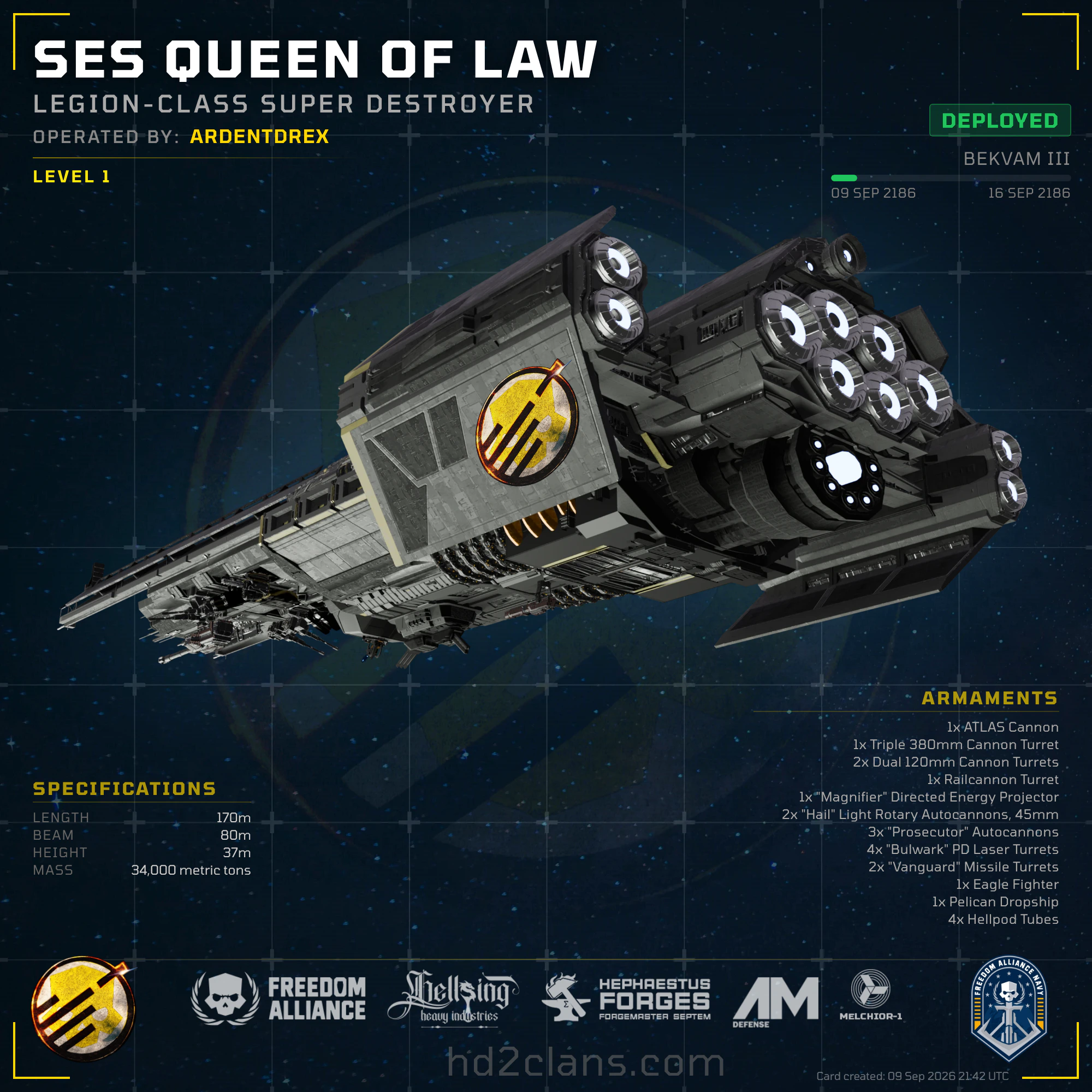 SES Queen of Law