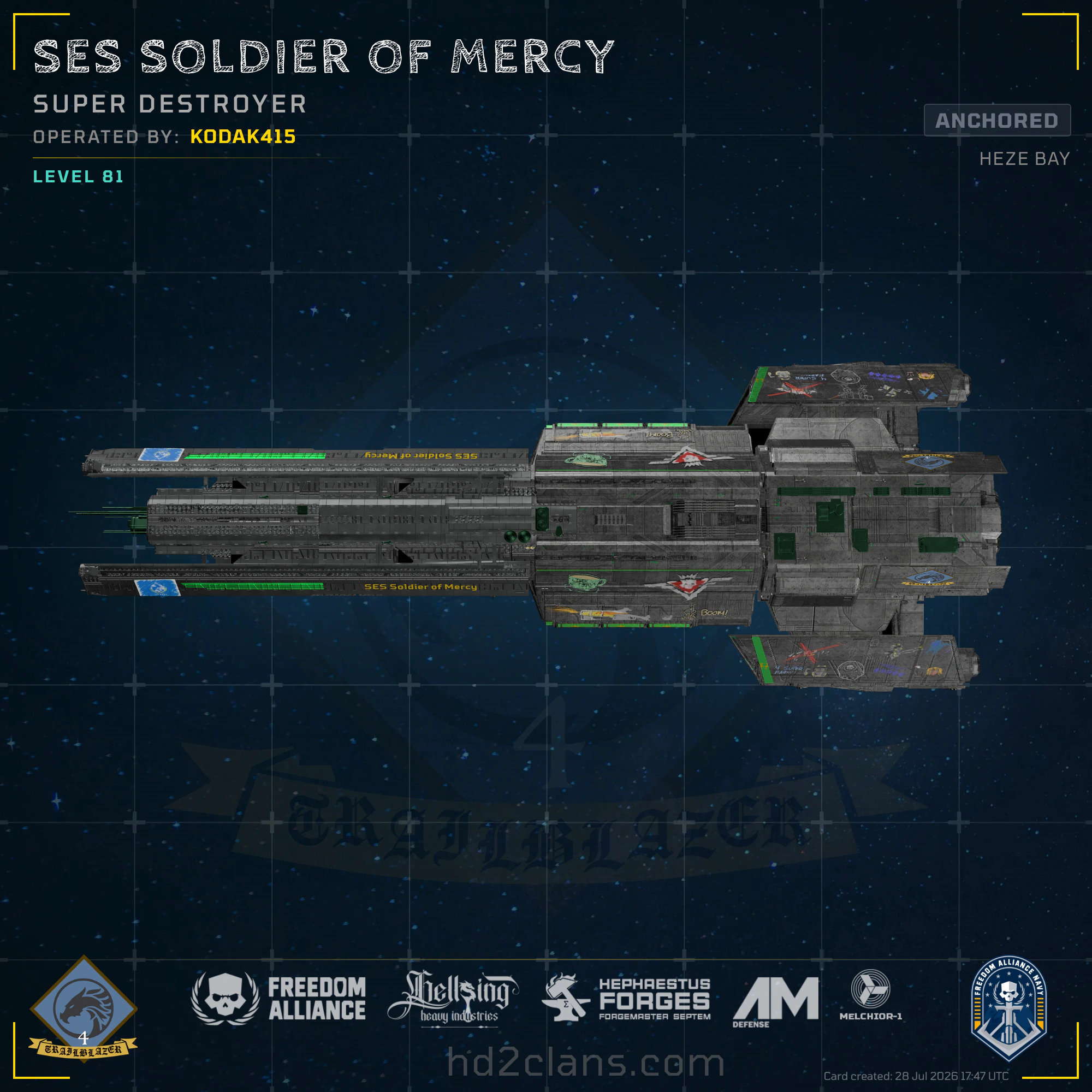 SES Soldier of Mercy