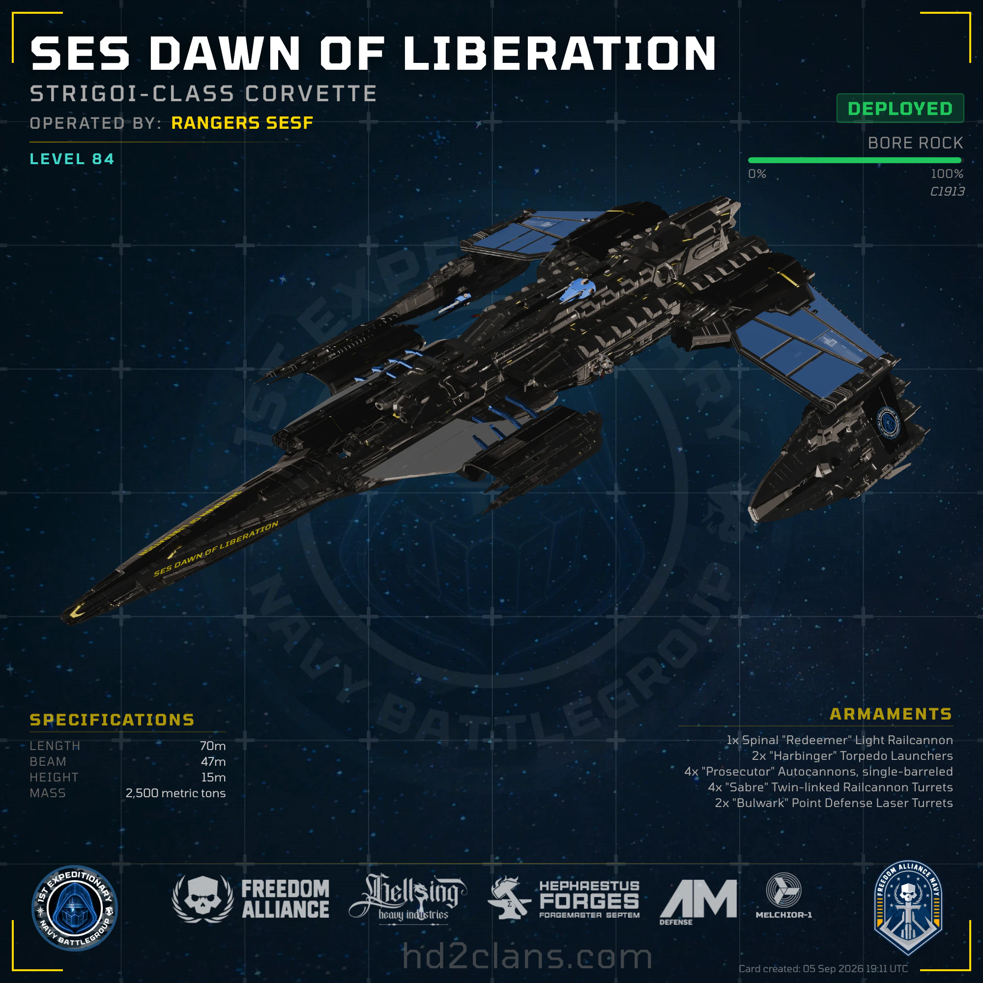 SES Dawn of Liberation