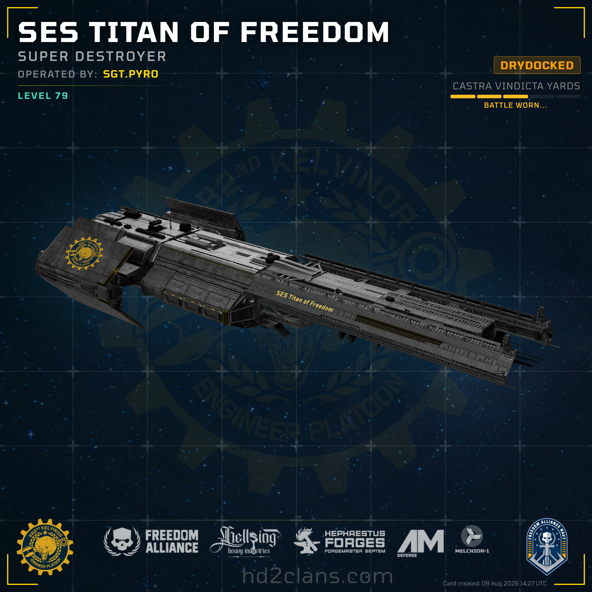 SES Titan of Freedom