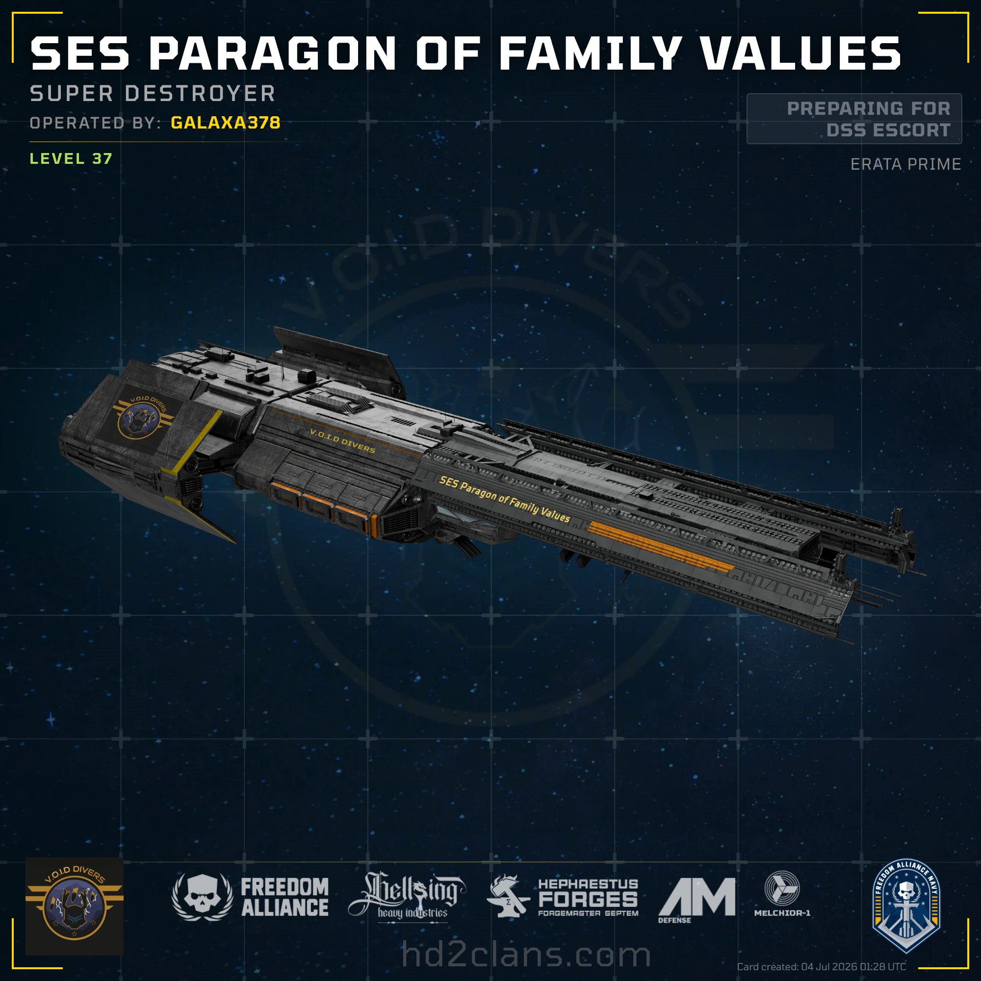 SES Paragon of Family Values