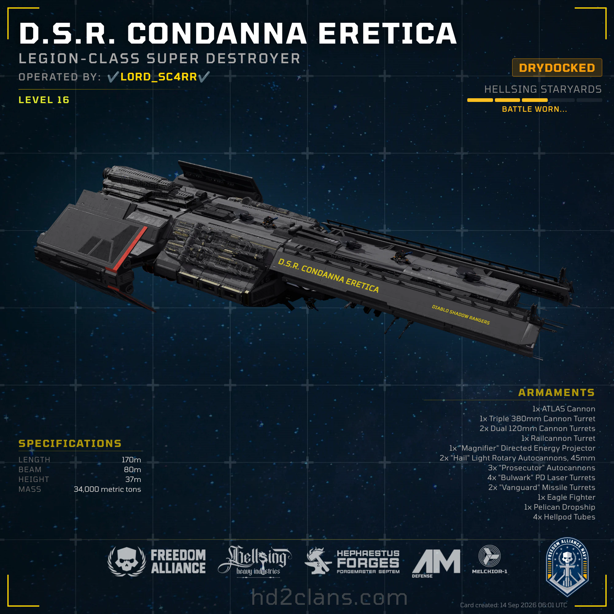 D.S.R. Condanna Eretica