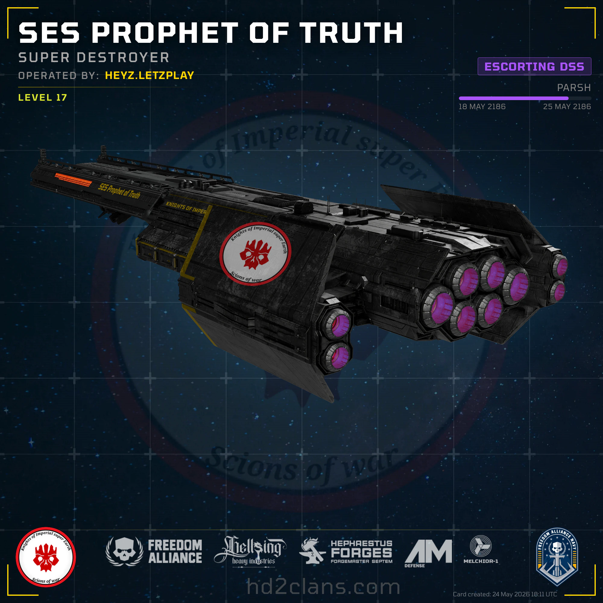 SES Prophet of Truth