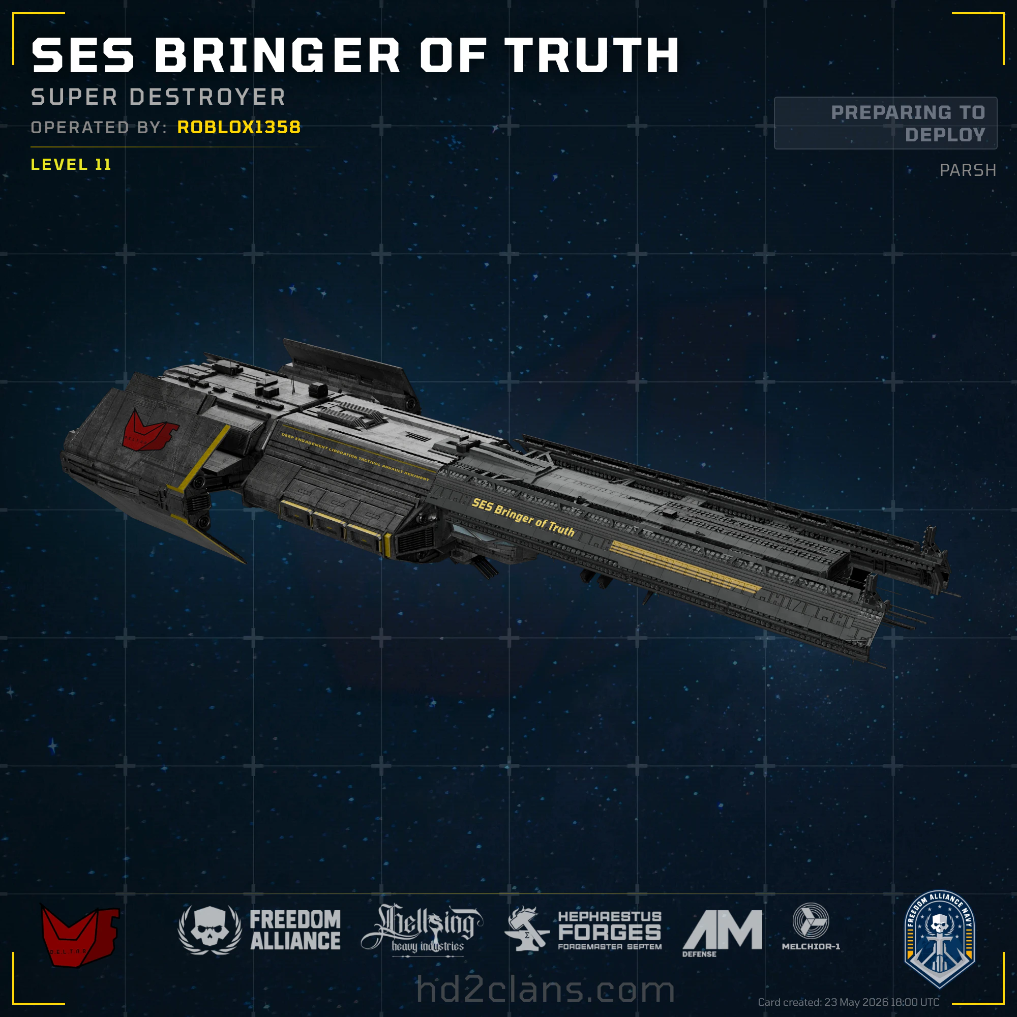 SES Bringer of Truth