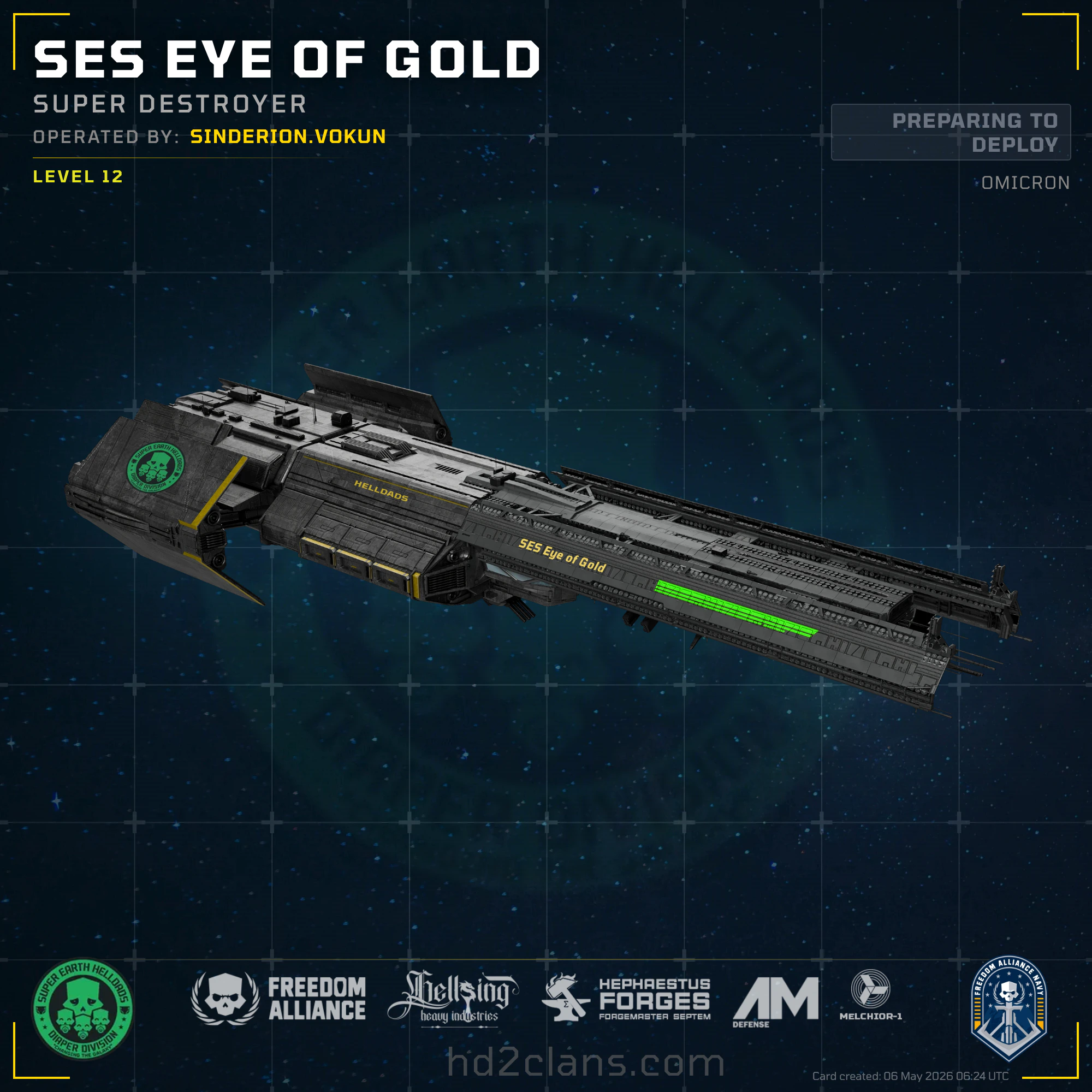 SES Eye of Gold