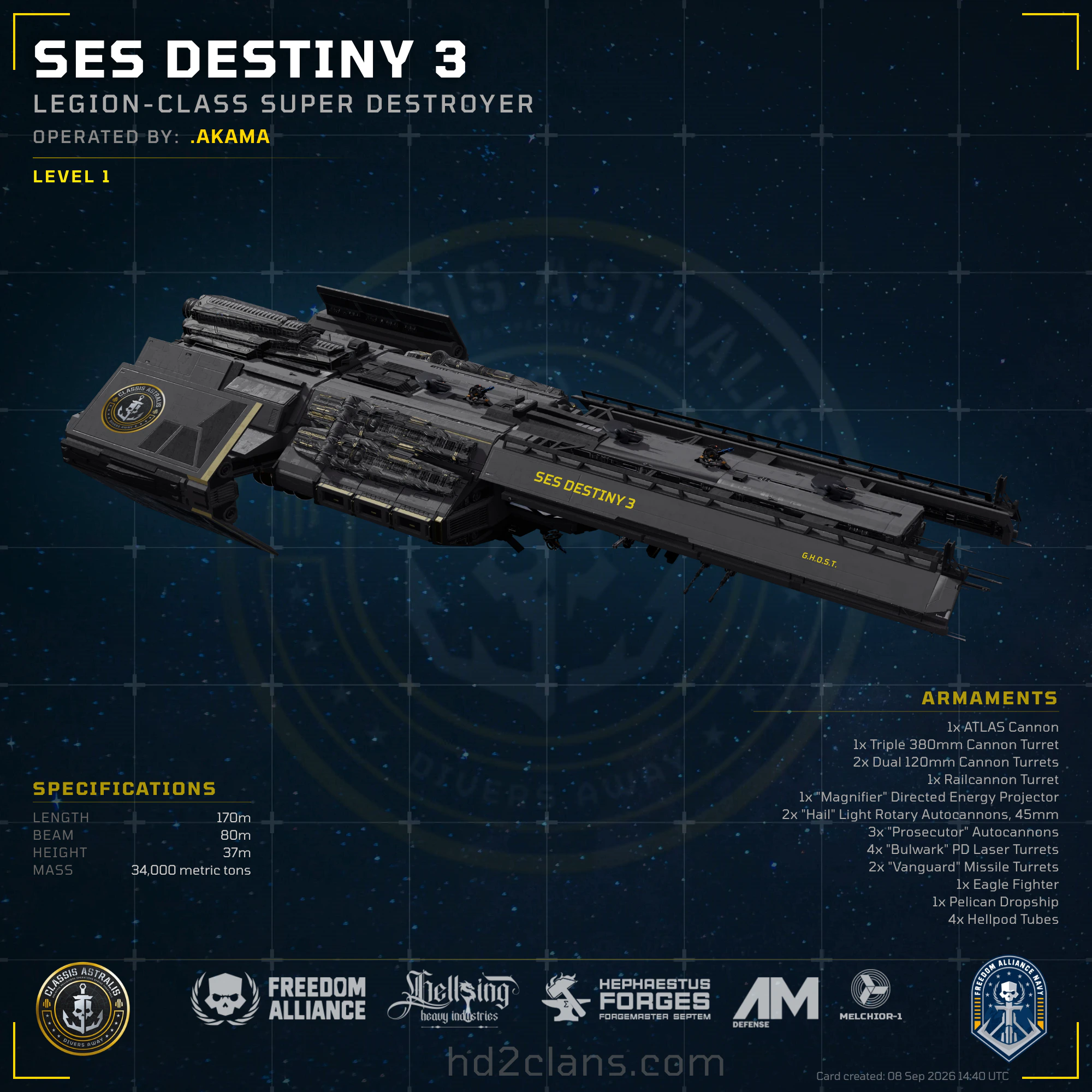 SES Destiny 3