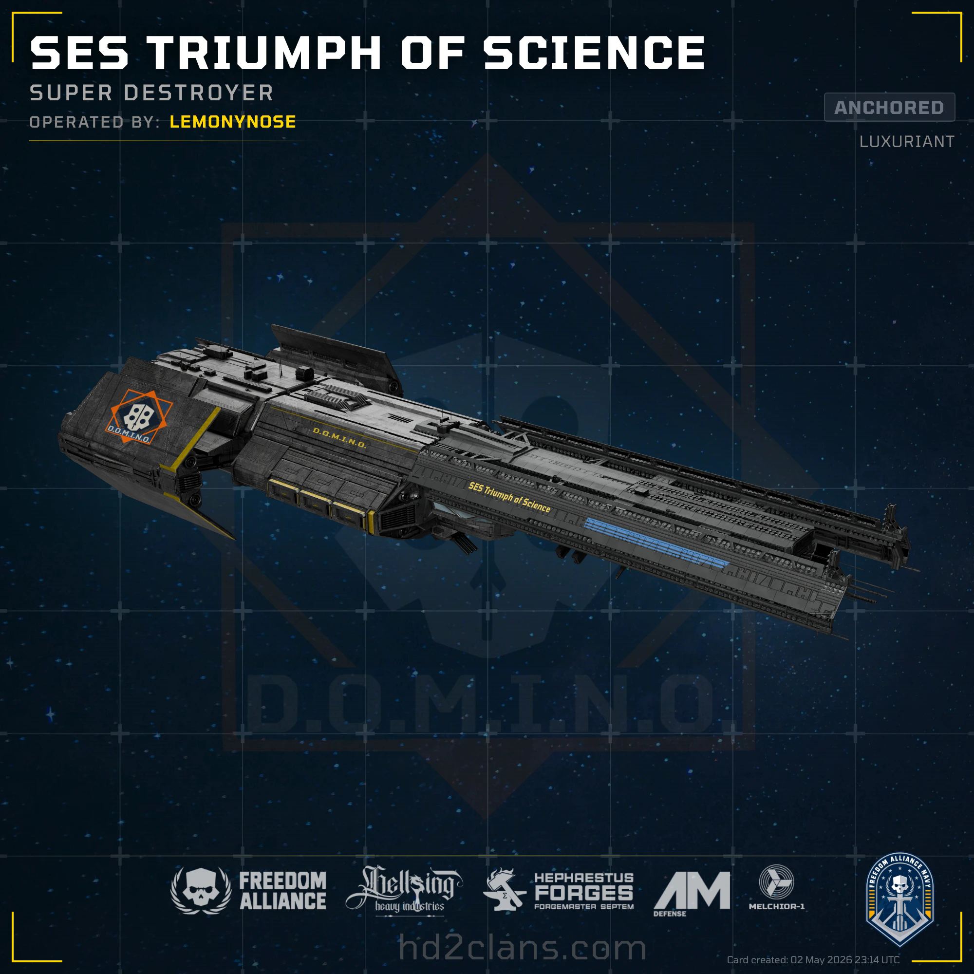 SES Triumph of Science