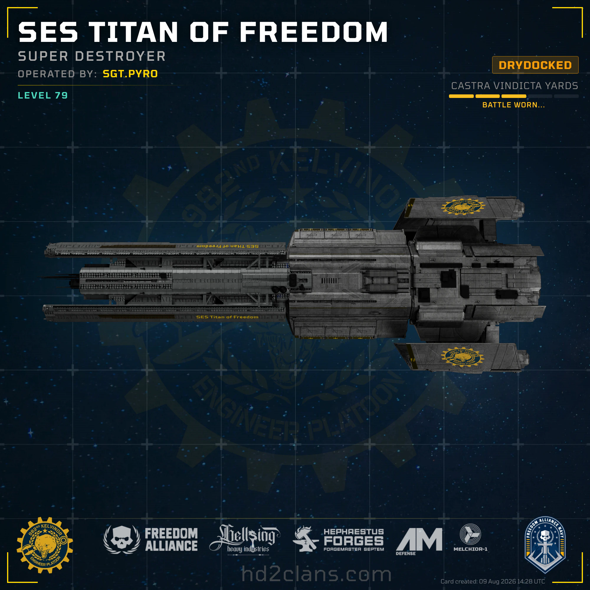SES Titan of Freedom
