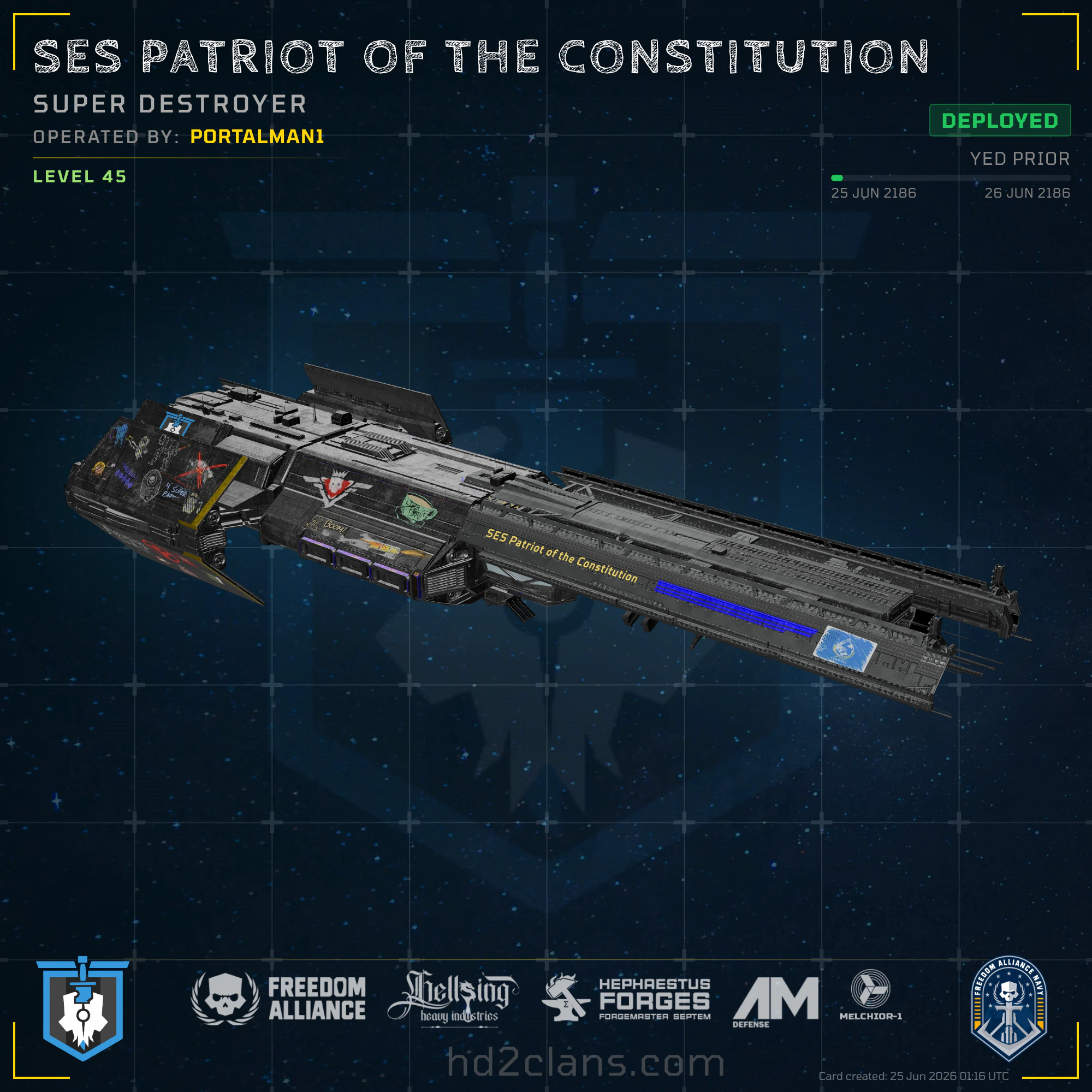 SES Patriot of the Constitution
