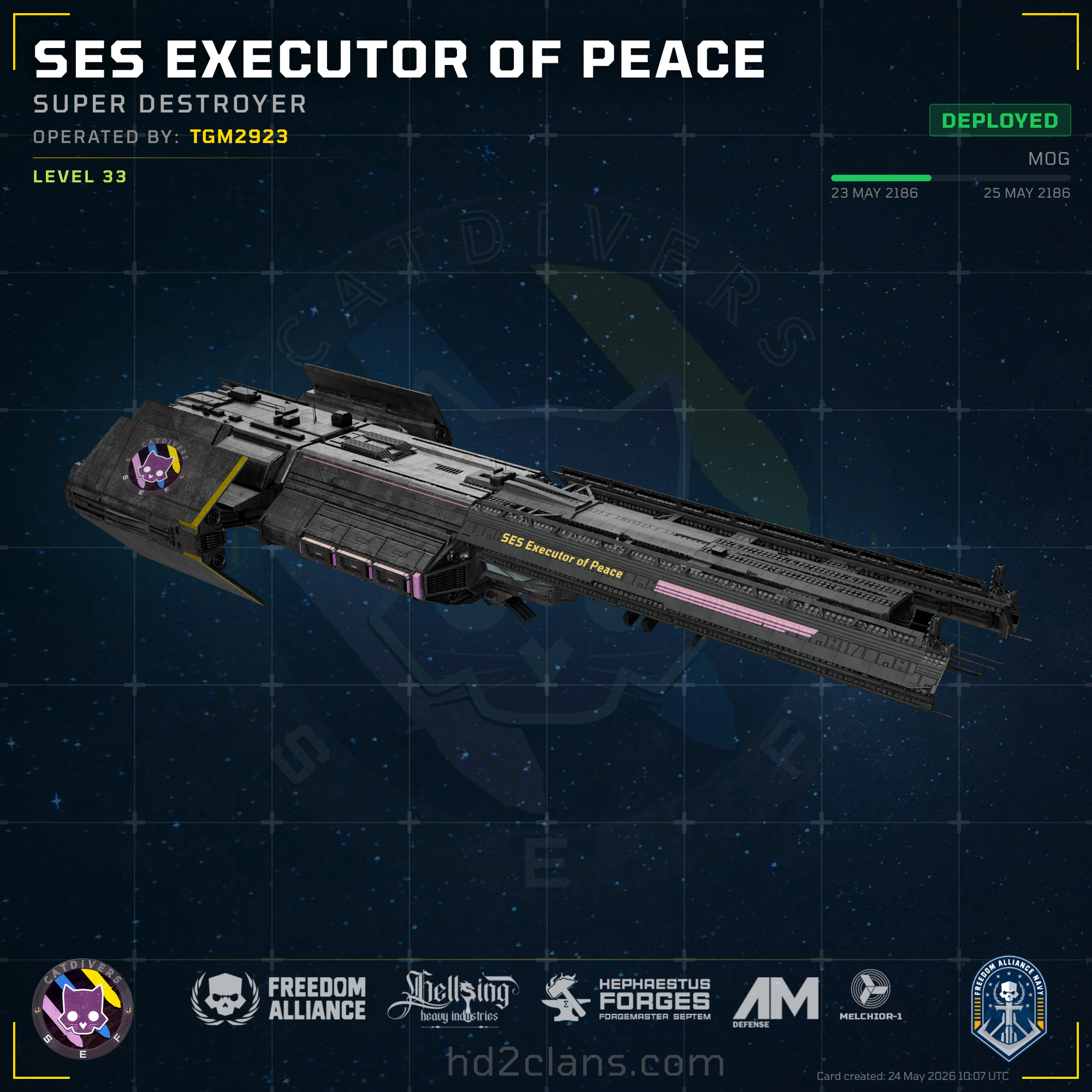 SES Executor of Peace