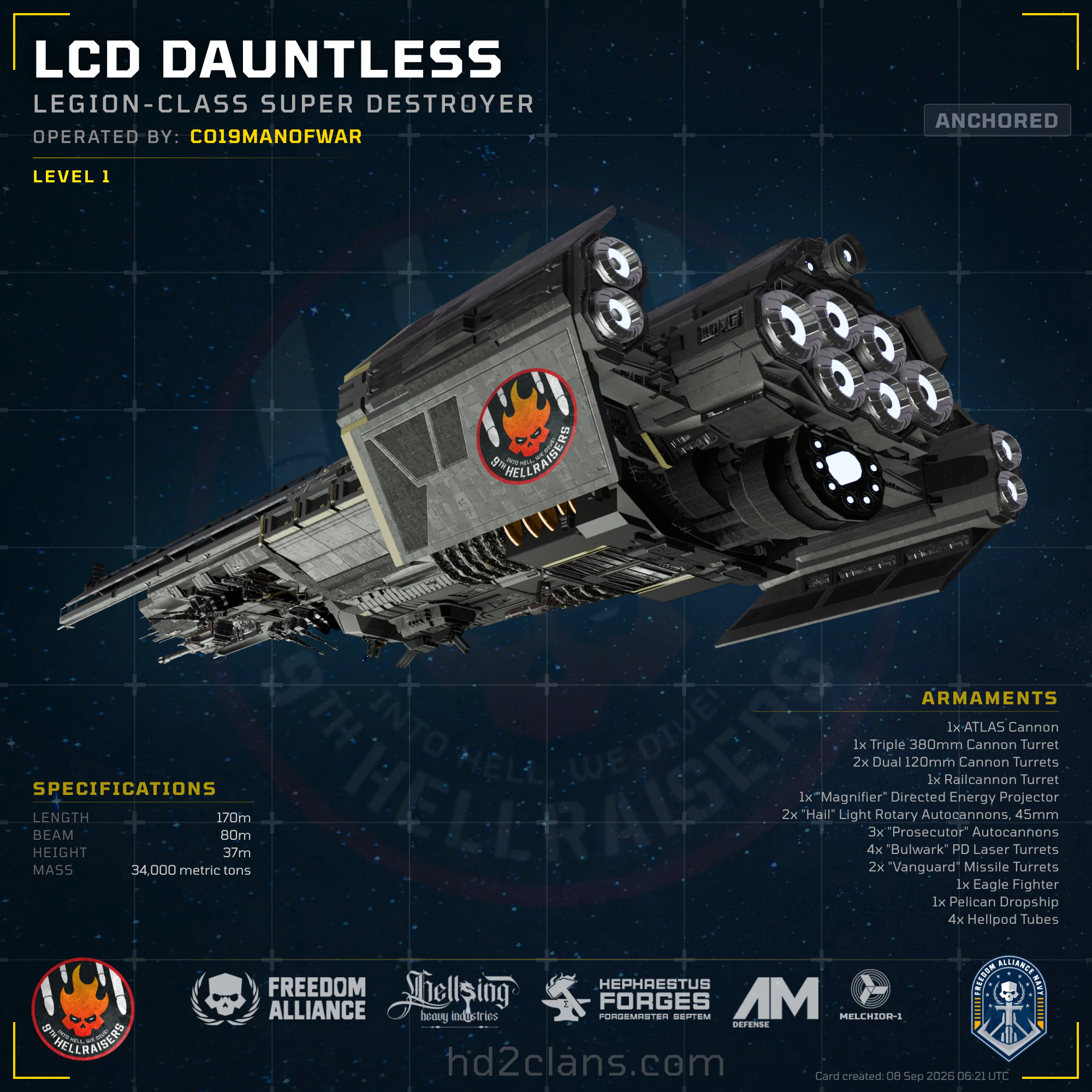 LCD Dauntless