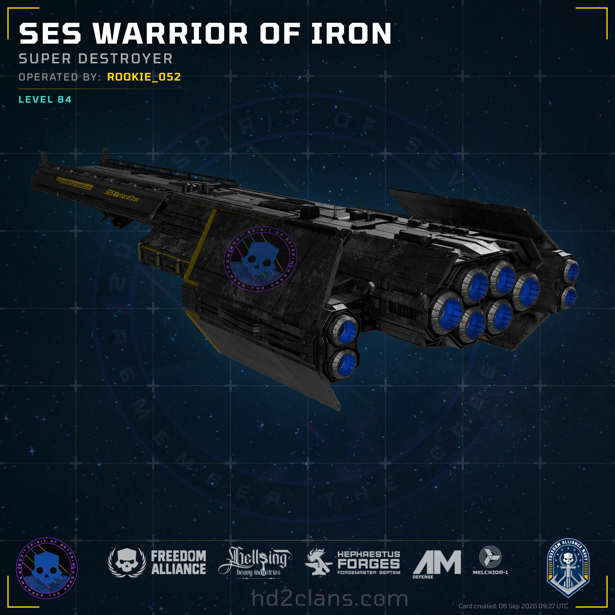 SES Warrior of Iron