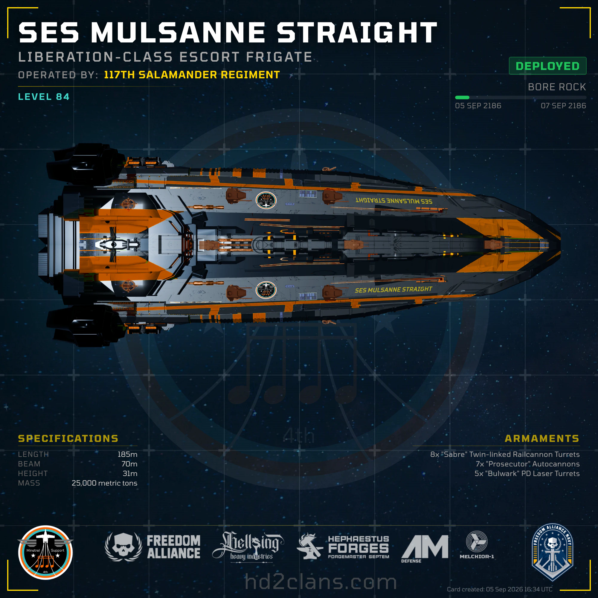 SES Mulsanne Straight