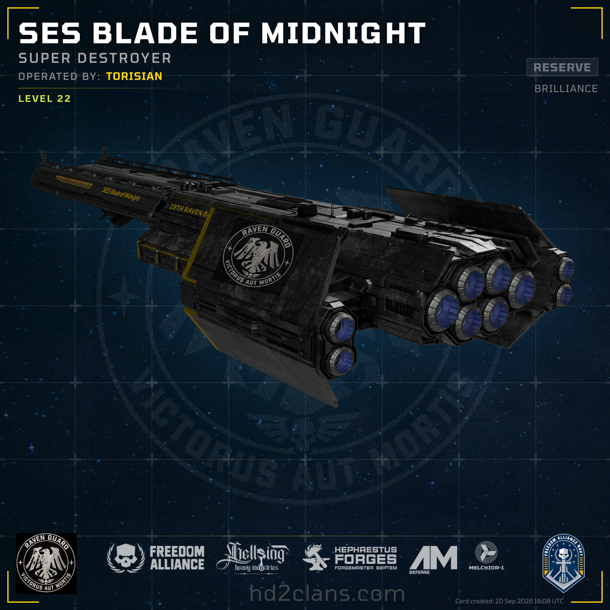 SES Blade of Midnight