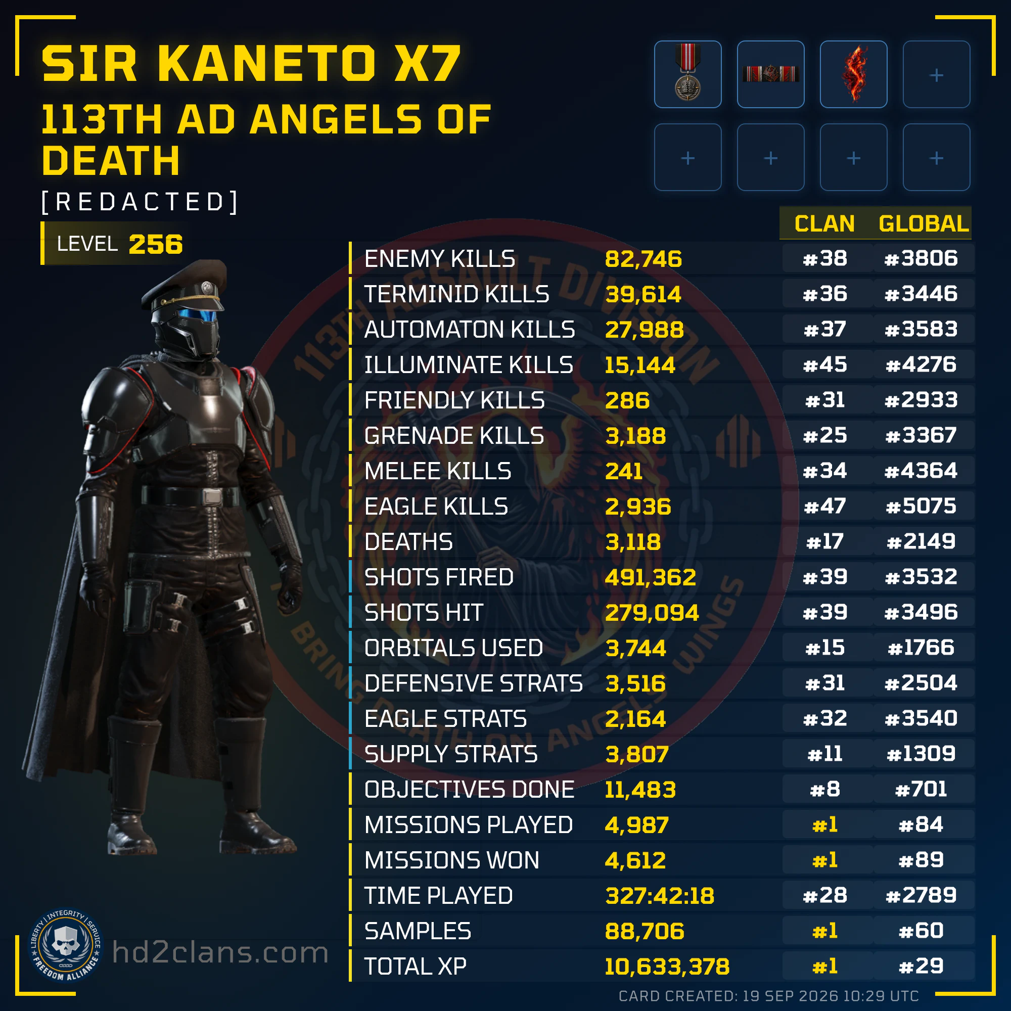 Player Card