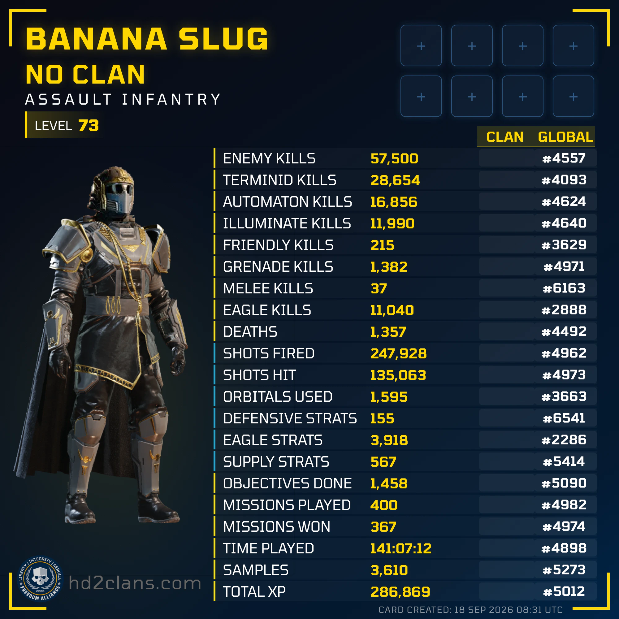Player Card