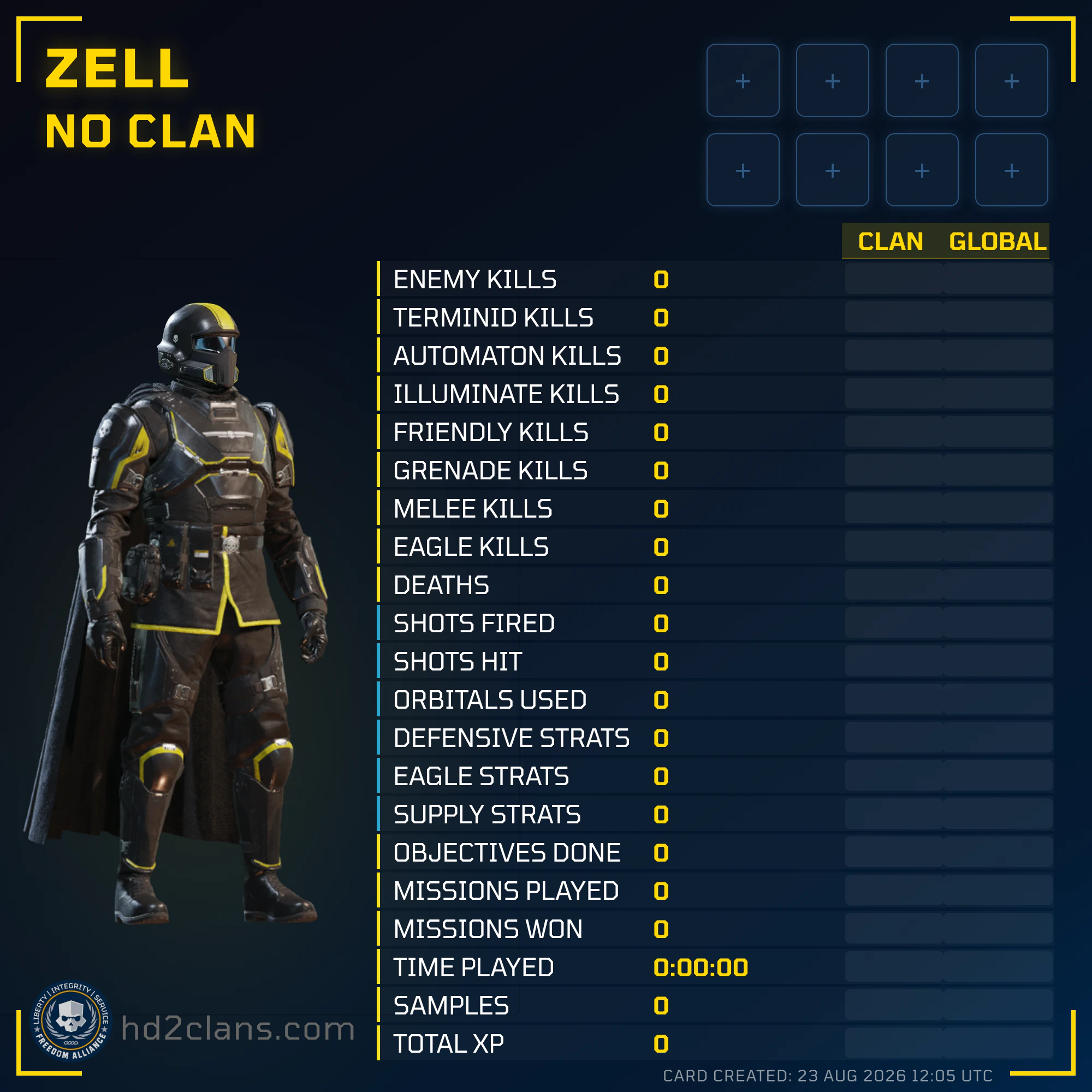Player Card