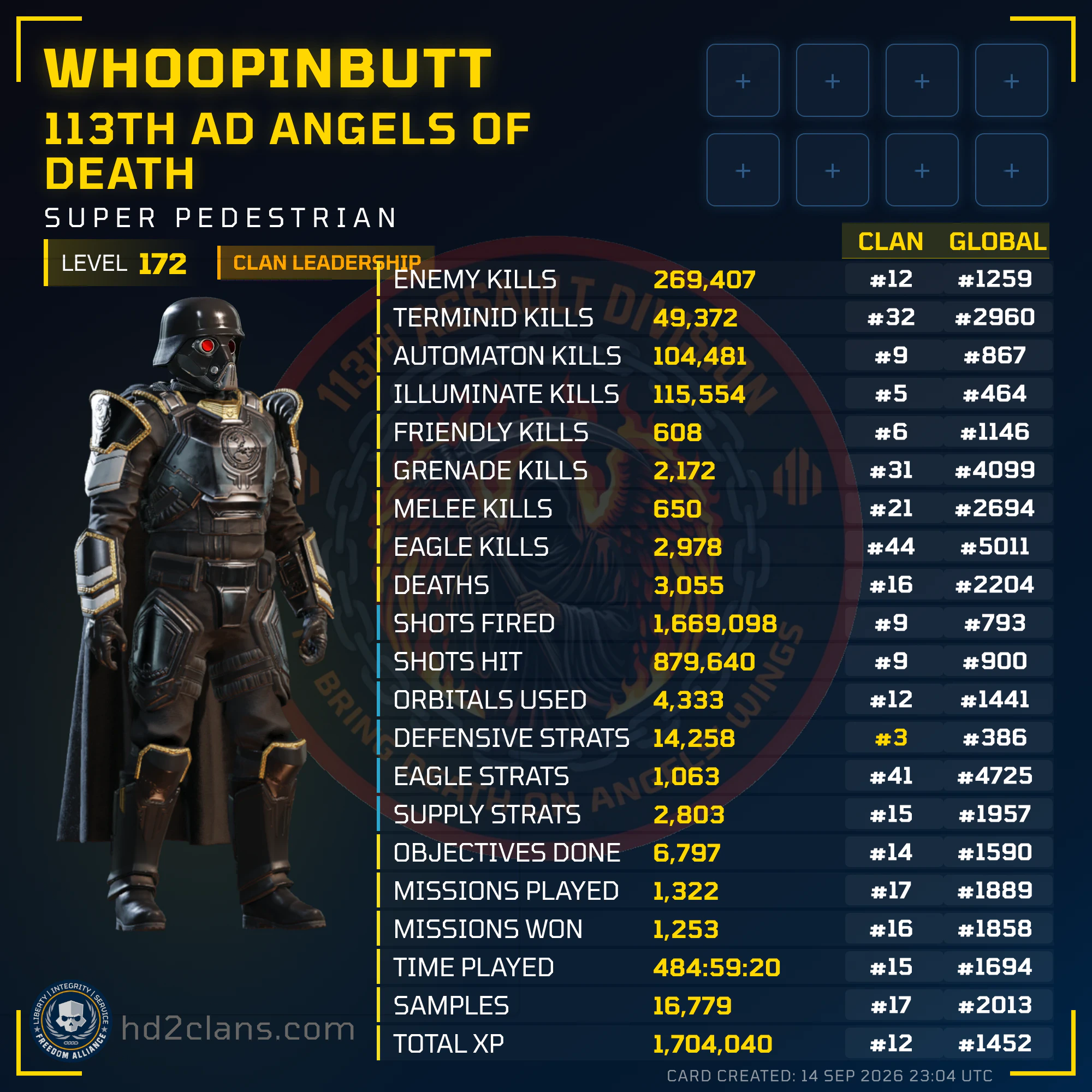 Player Card