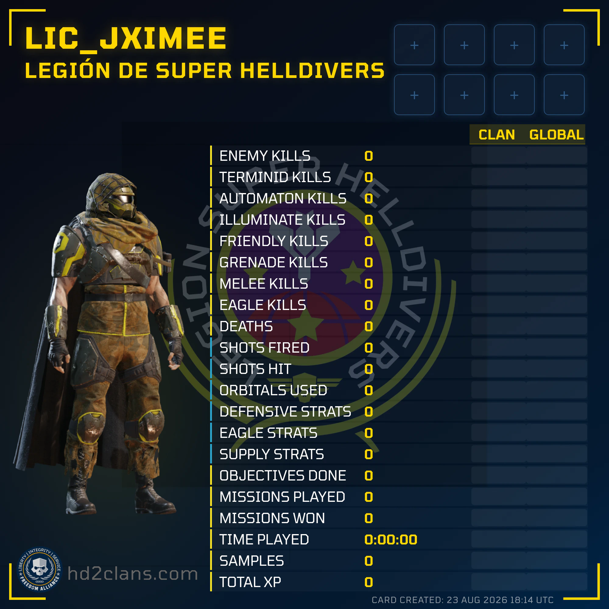 Player Card