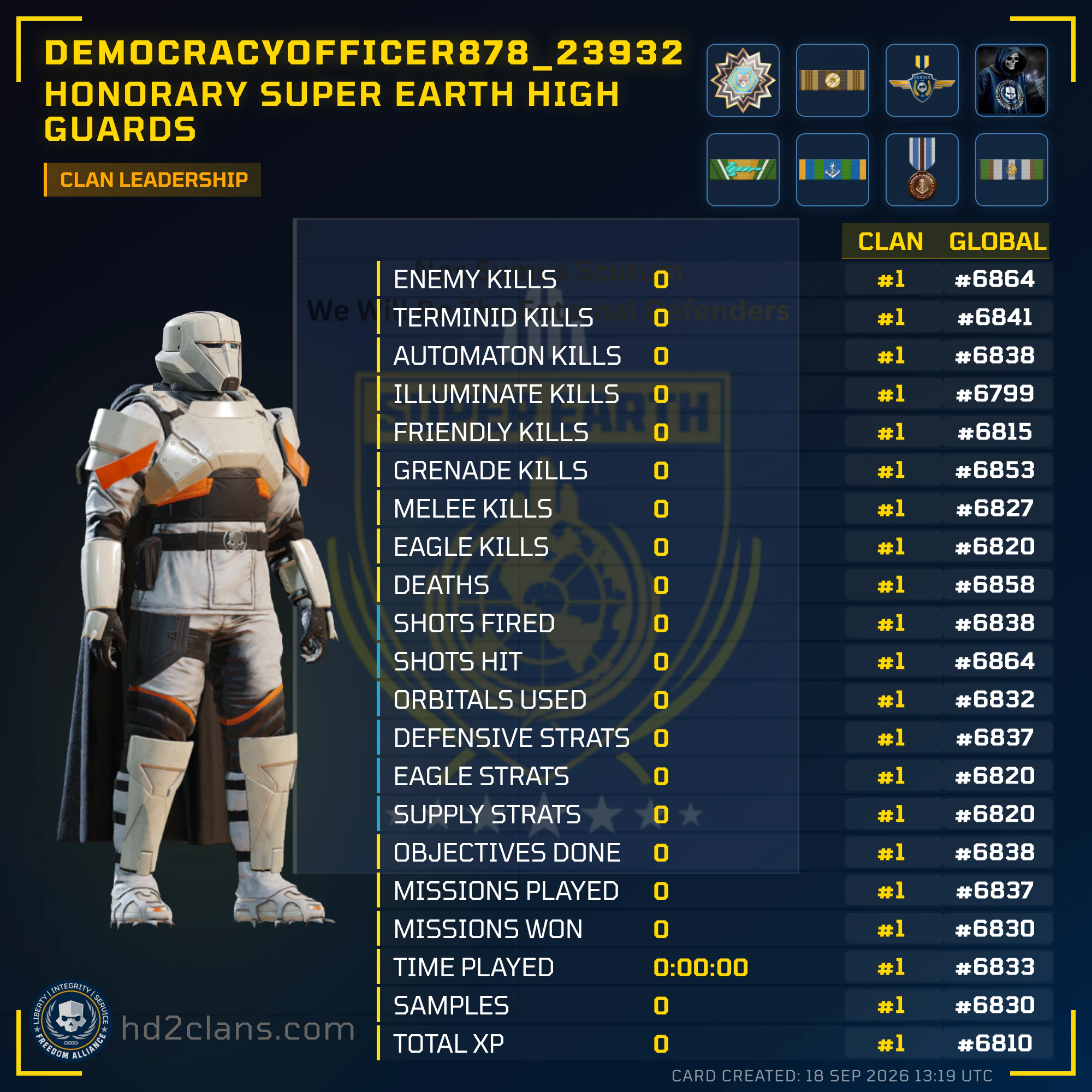 Player Card
