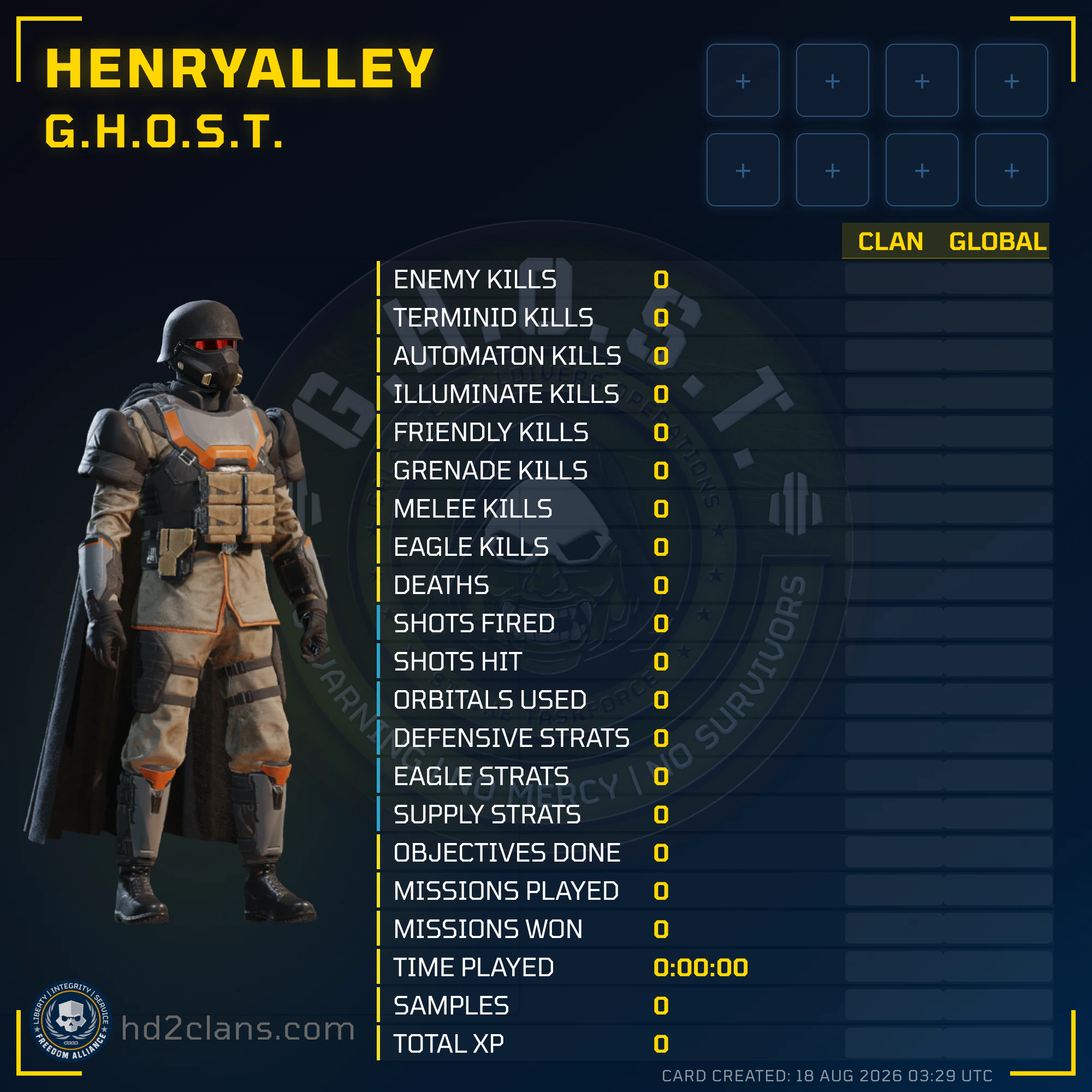Player Card
