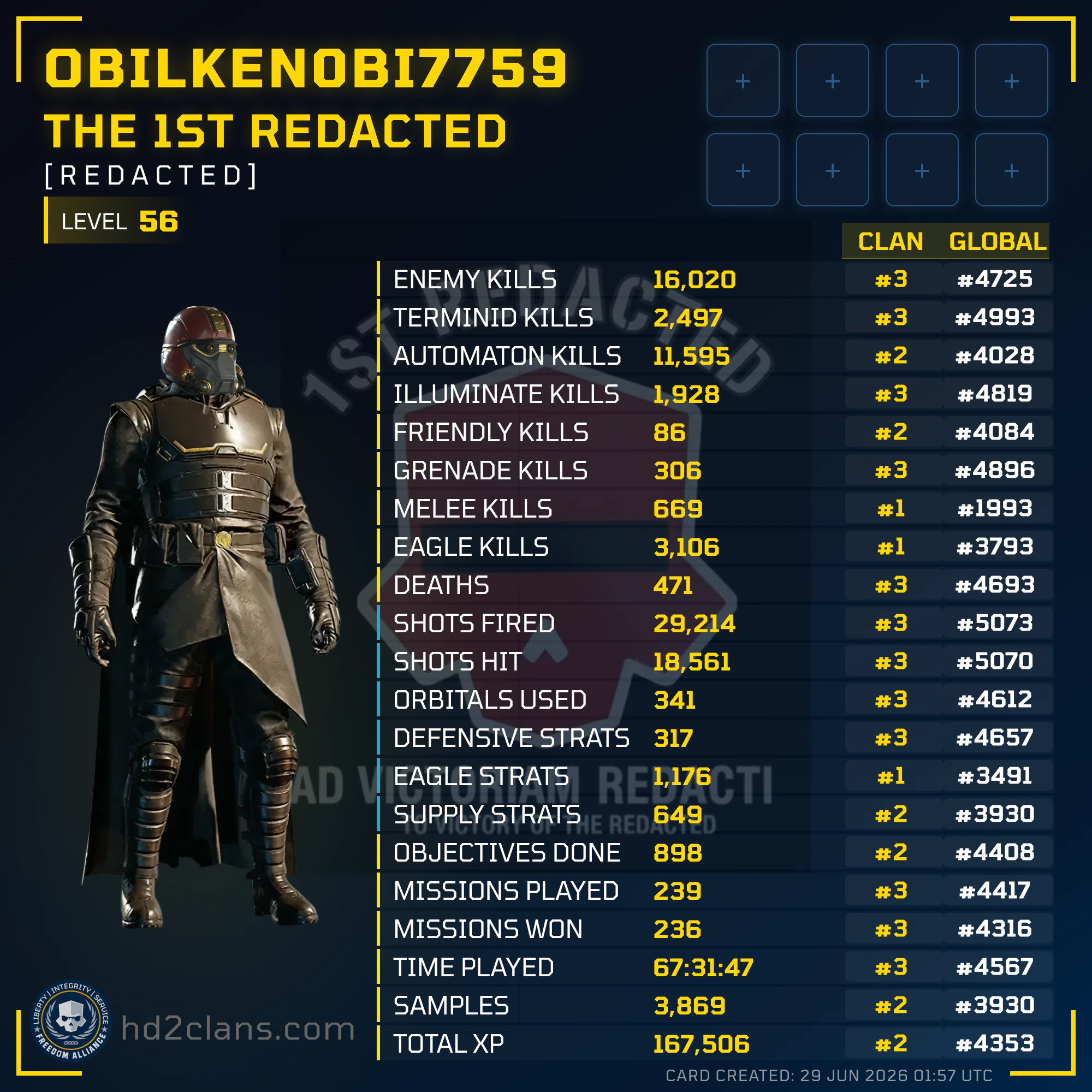 Player Card