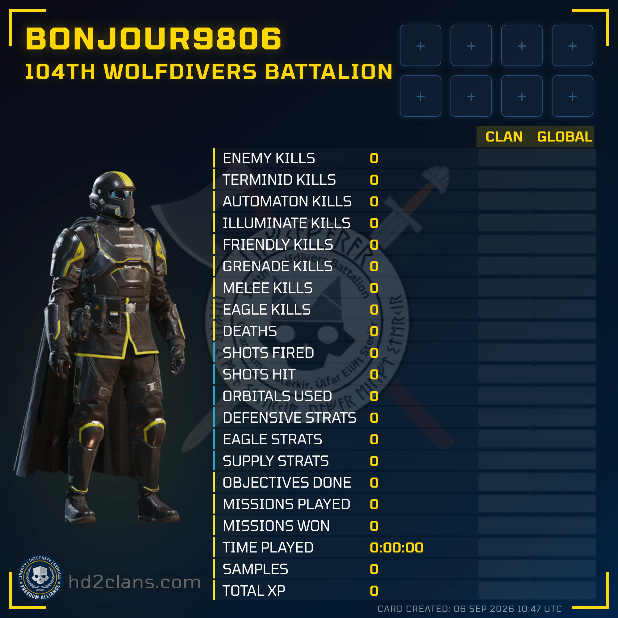 Player Card
