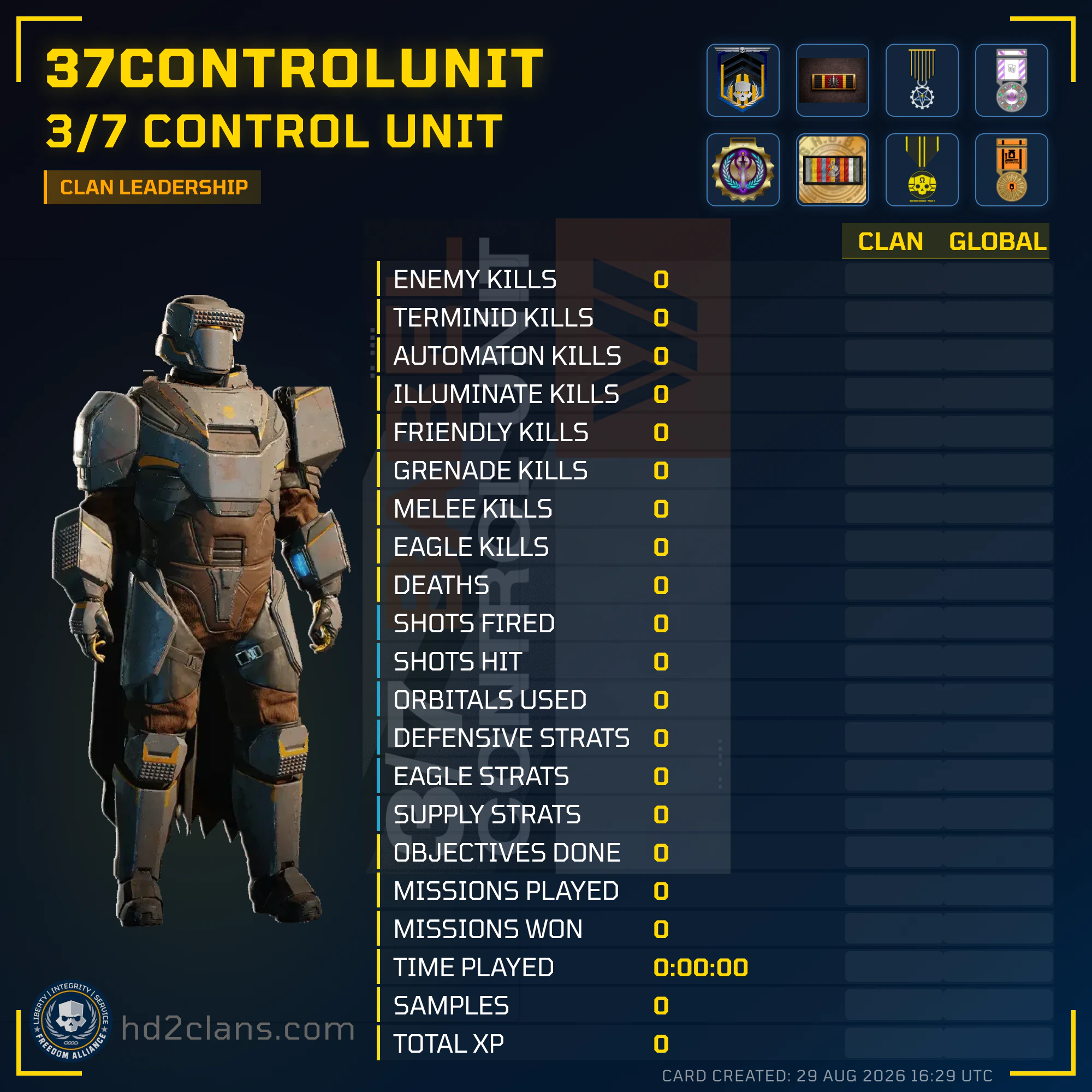 Player Card