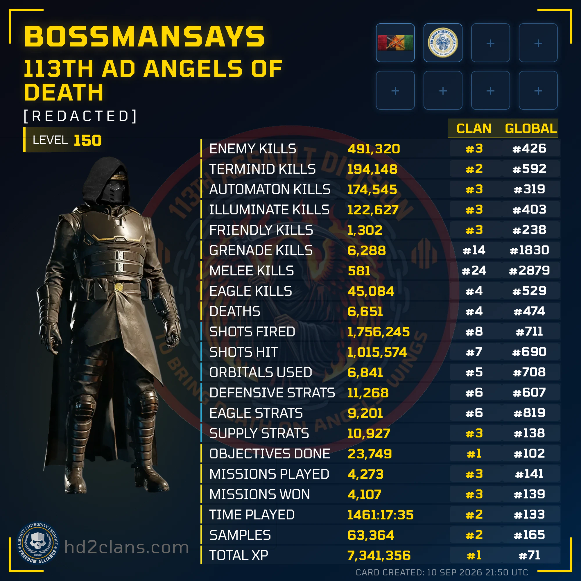 Player Card