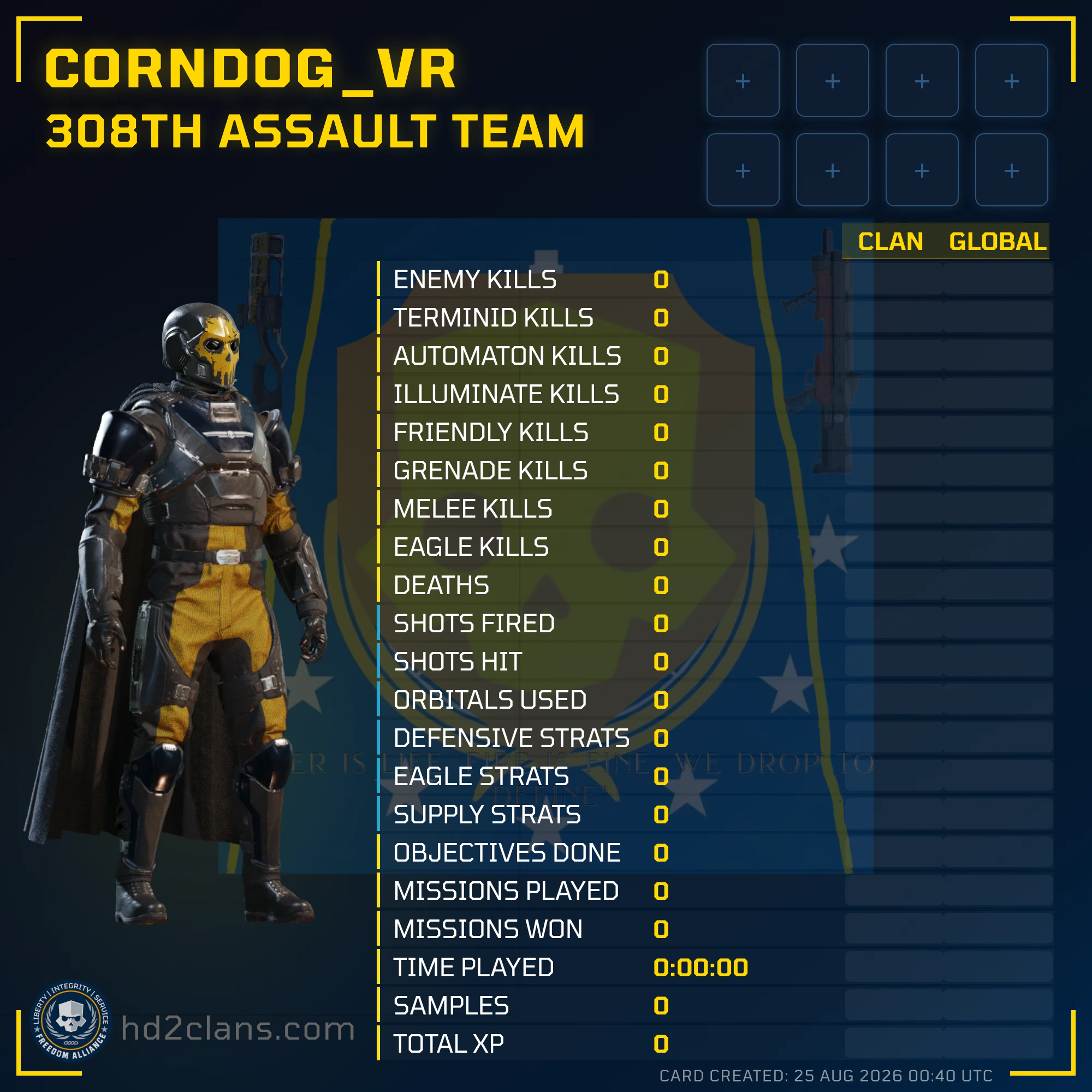 Player Card