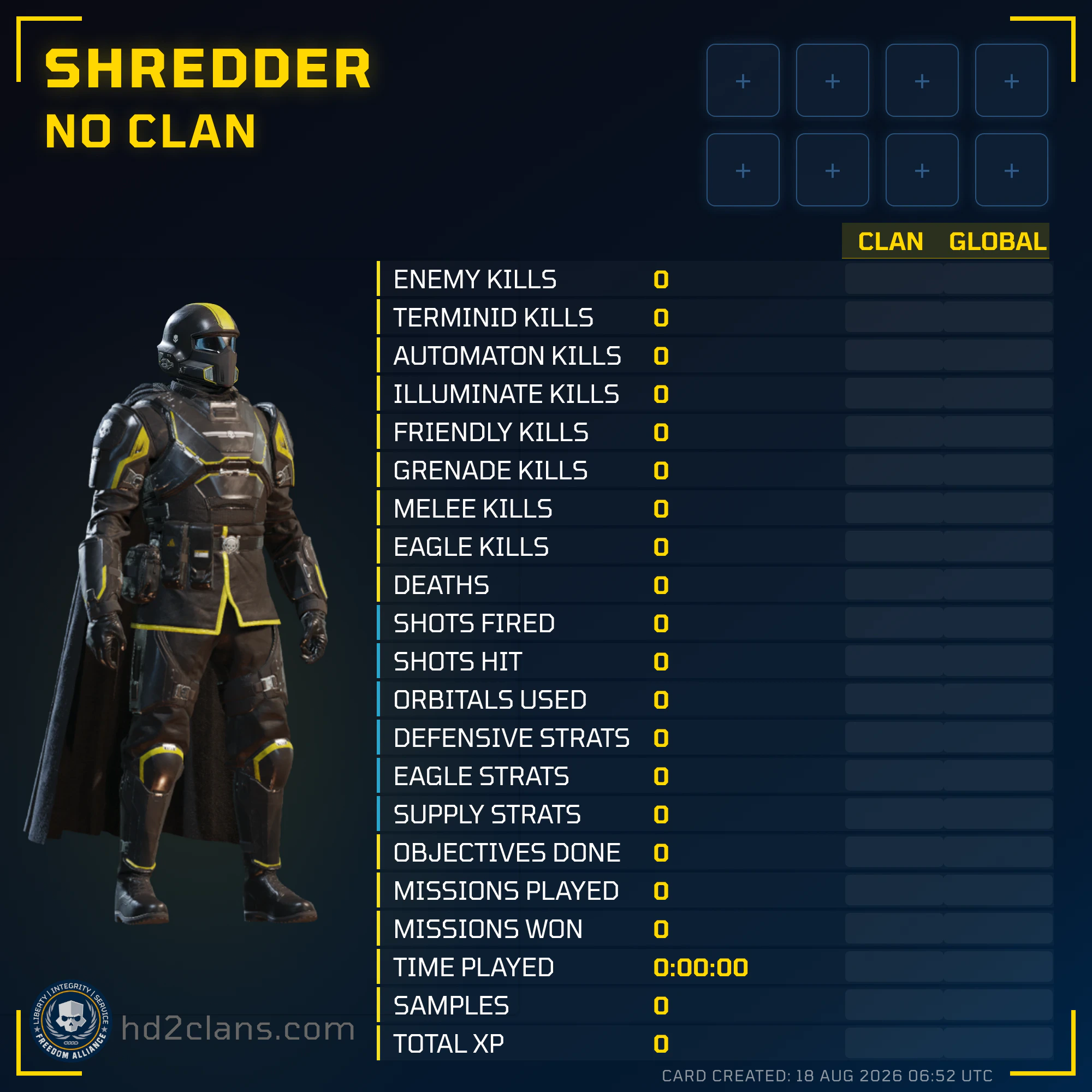 Player Card