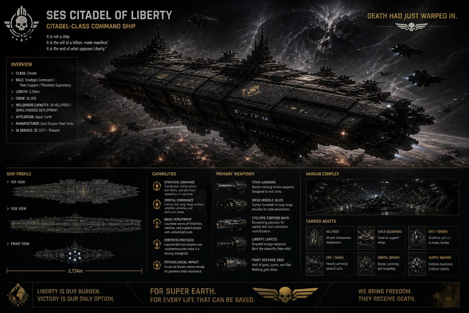 SES CITADEL OF LIBERTY