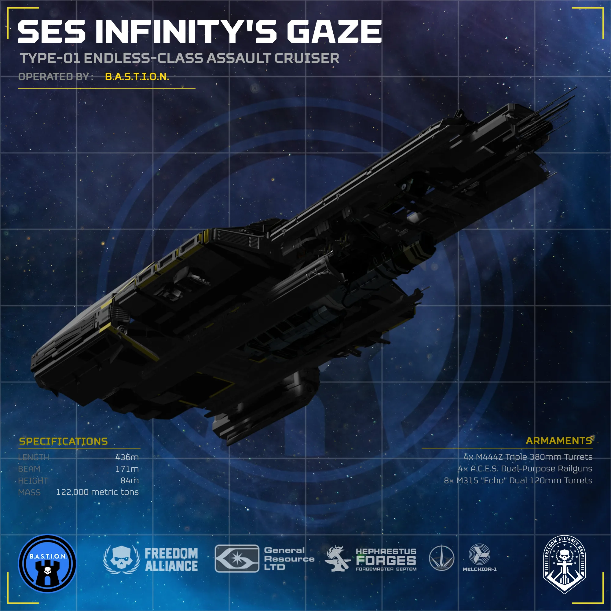 SES Infinity's Glace