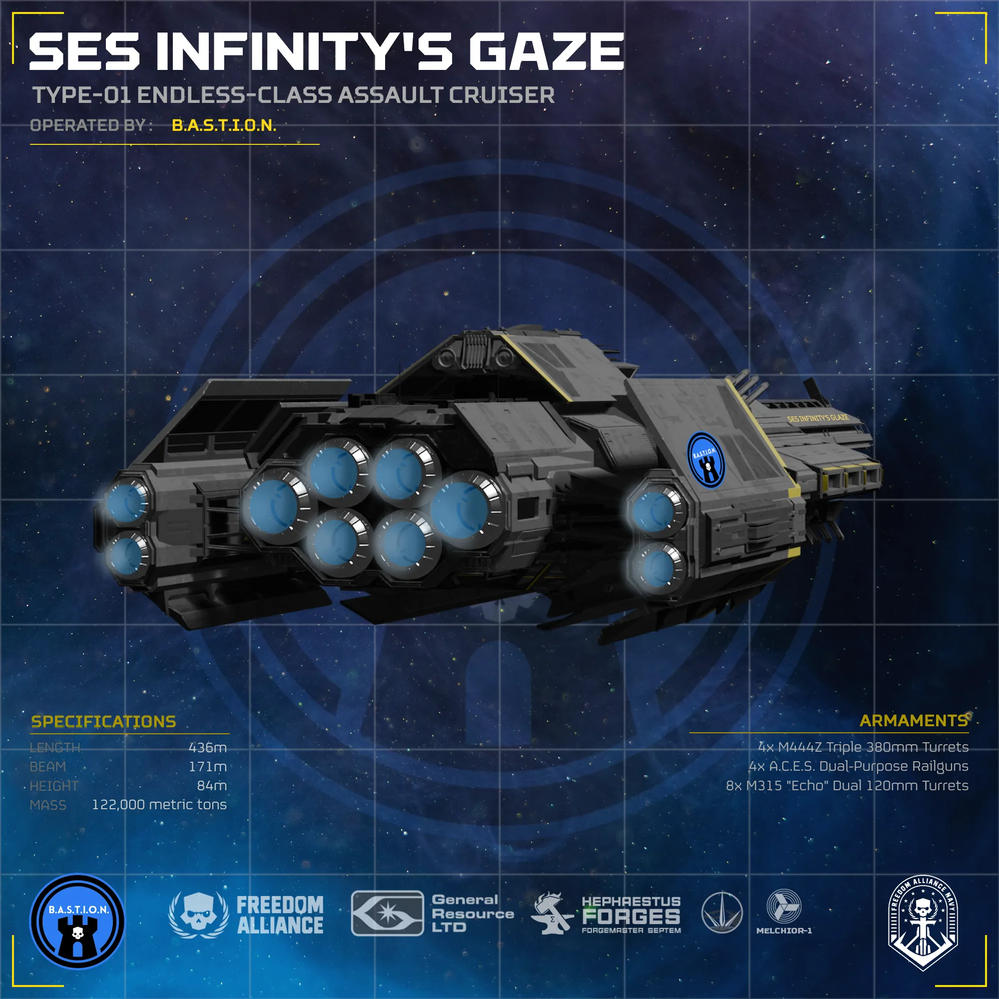 SES Infinity's Glace