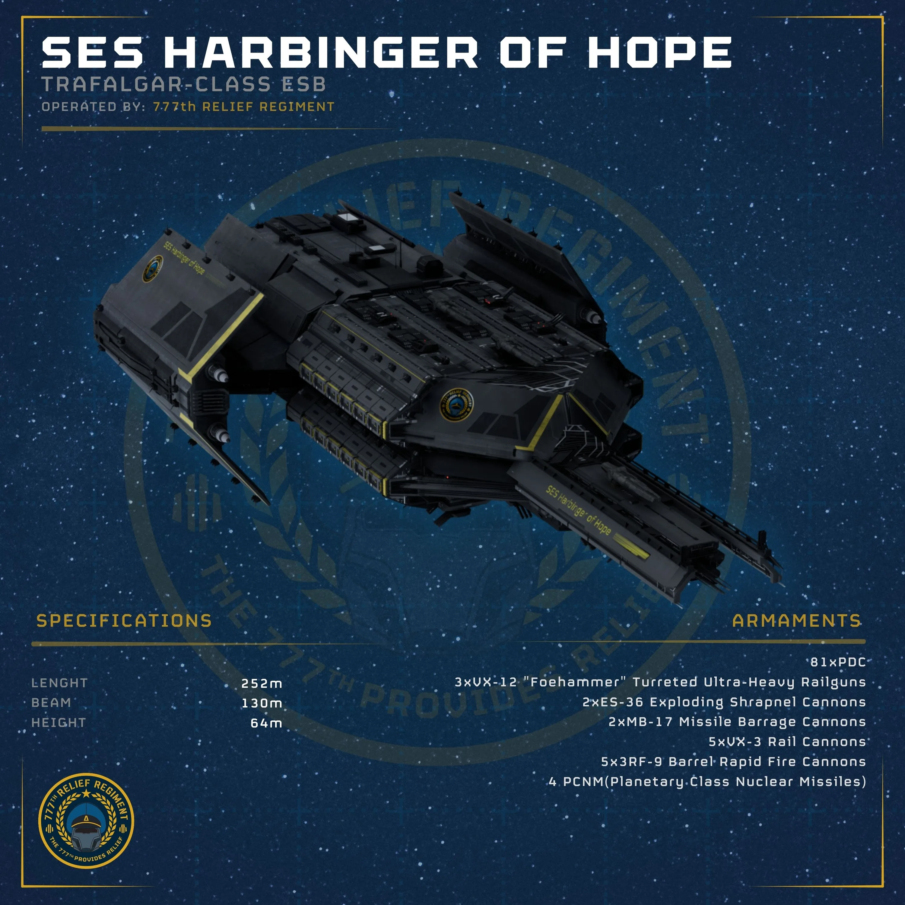 SES Harbinger of Hope