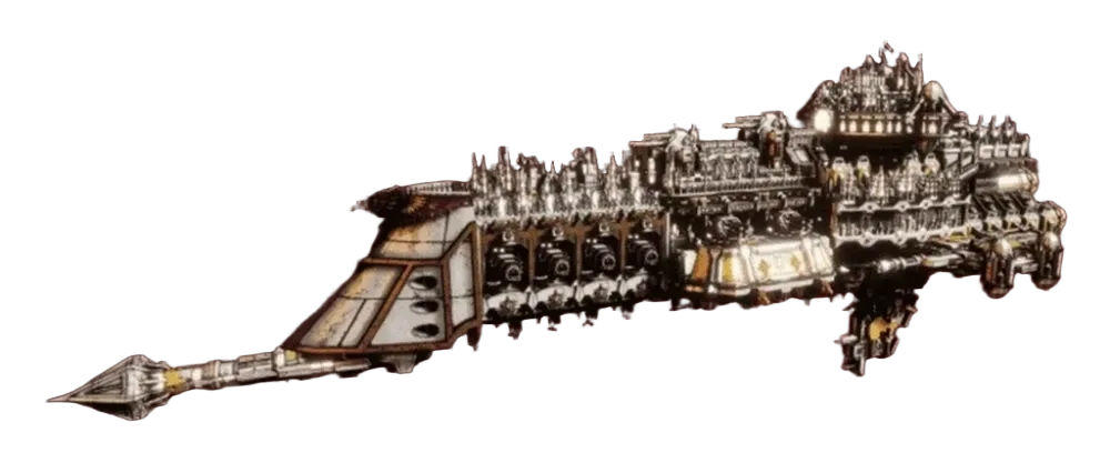 Armageddon-Class Battlecruiser "Vindictive Soul," marked as destroyed in action over Moradesh, 2185
