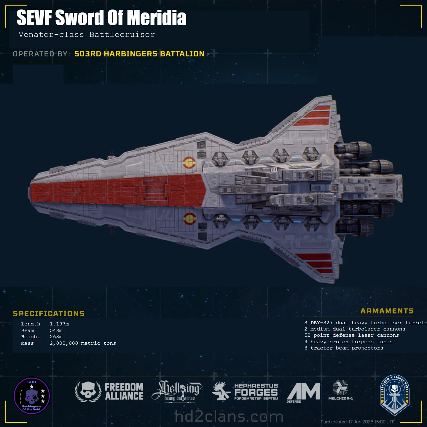 SEVF Sword of Meridia