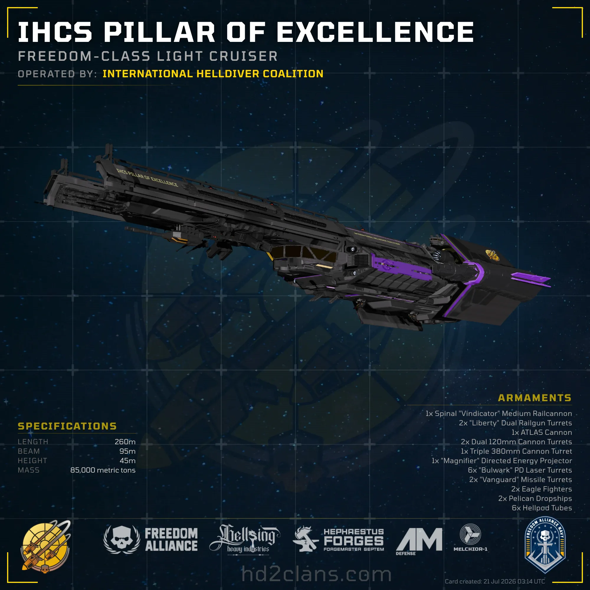 IHCS Pillar of Excellence